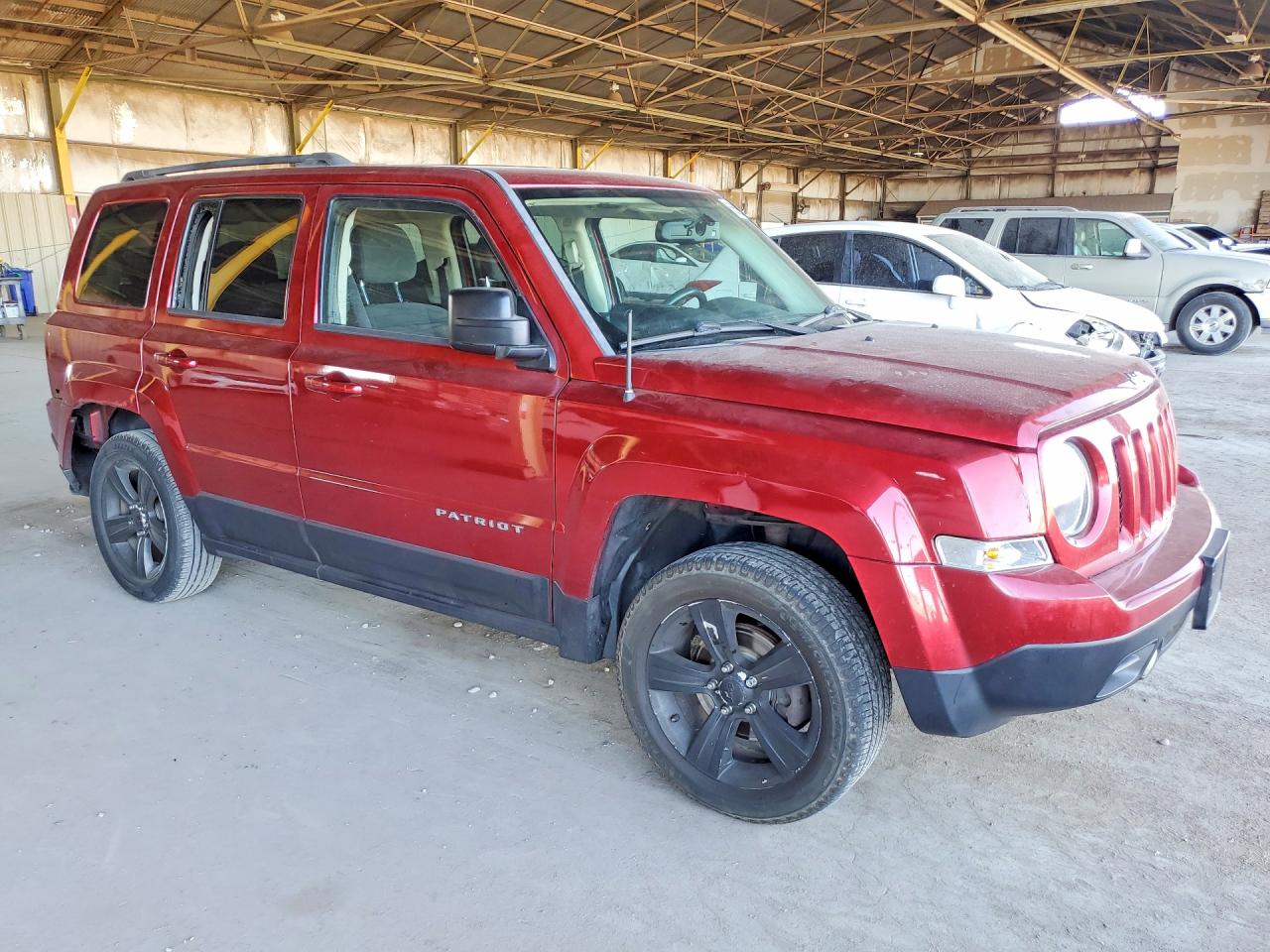 2015 Jeep Patriot Latitude Maroon vin: 1C4NJRFB0FD184289