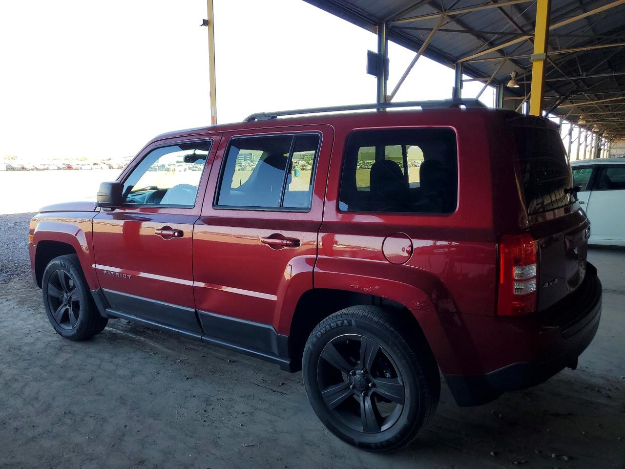 2015 Jeep Patriot Latitude Maroon vin: 1C4NJRFB0FD184289