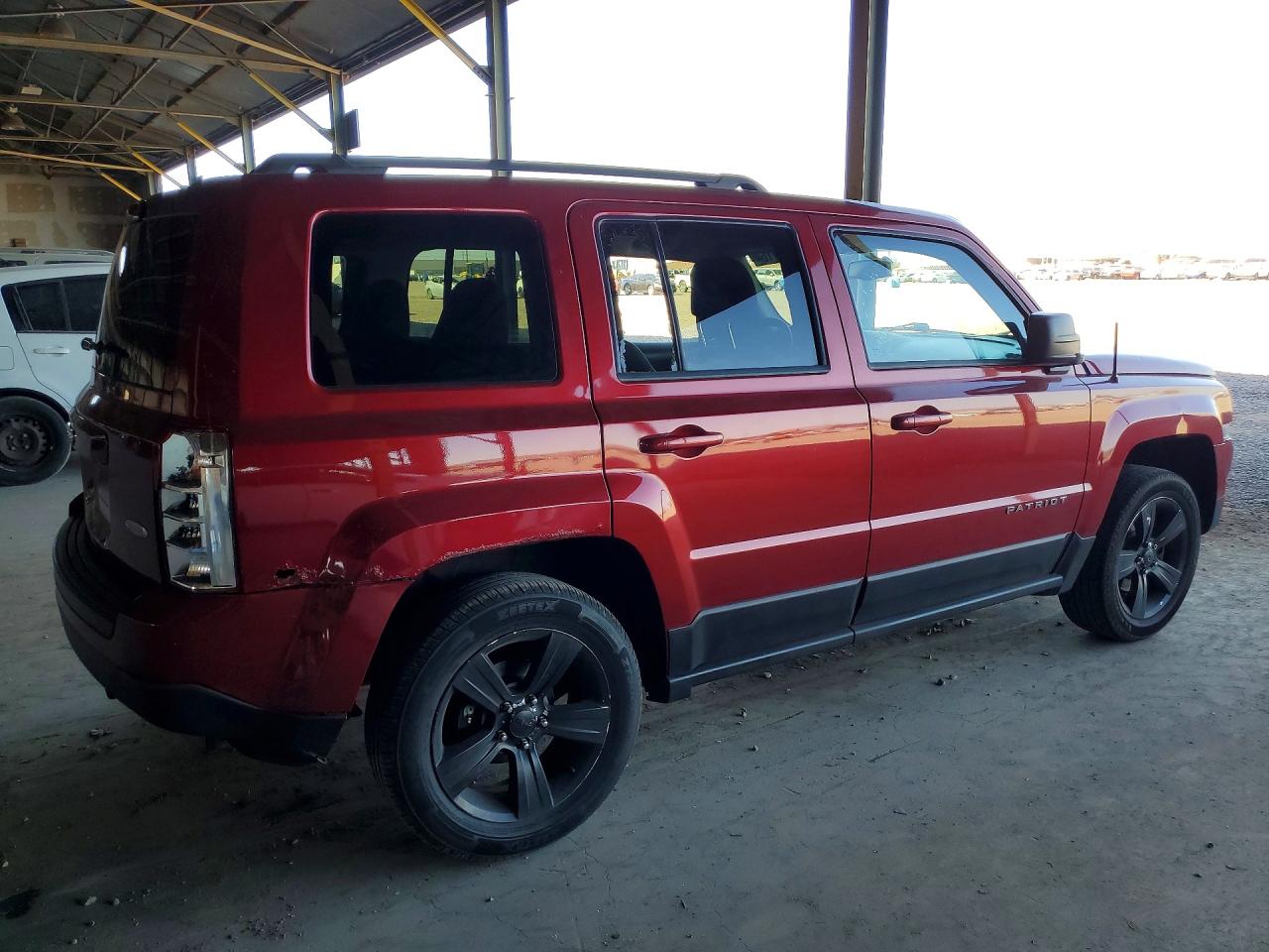 2015 Jeep Patriot Latitude Maroon vin: 1C4NJRFB0FD184289
