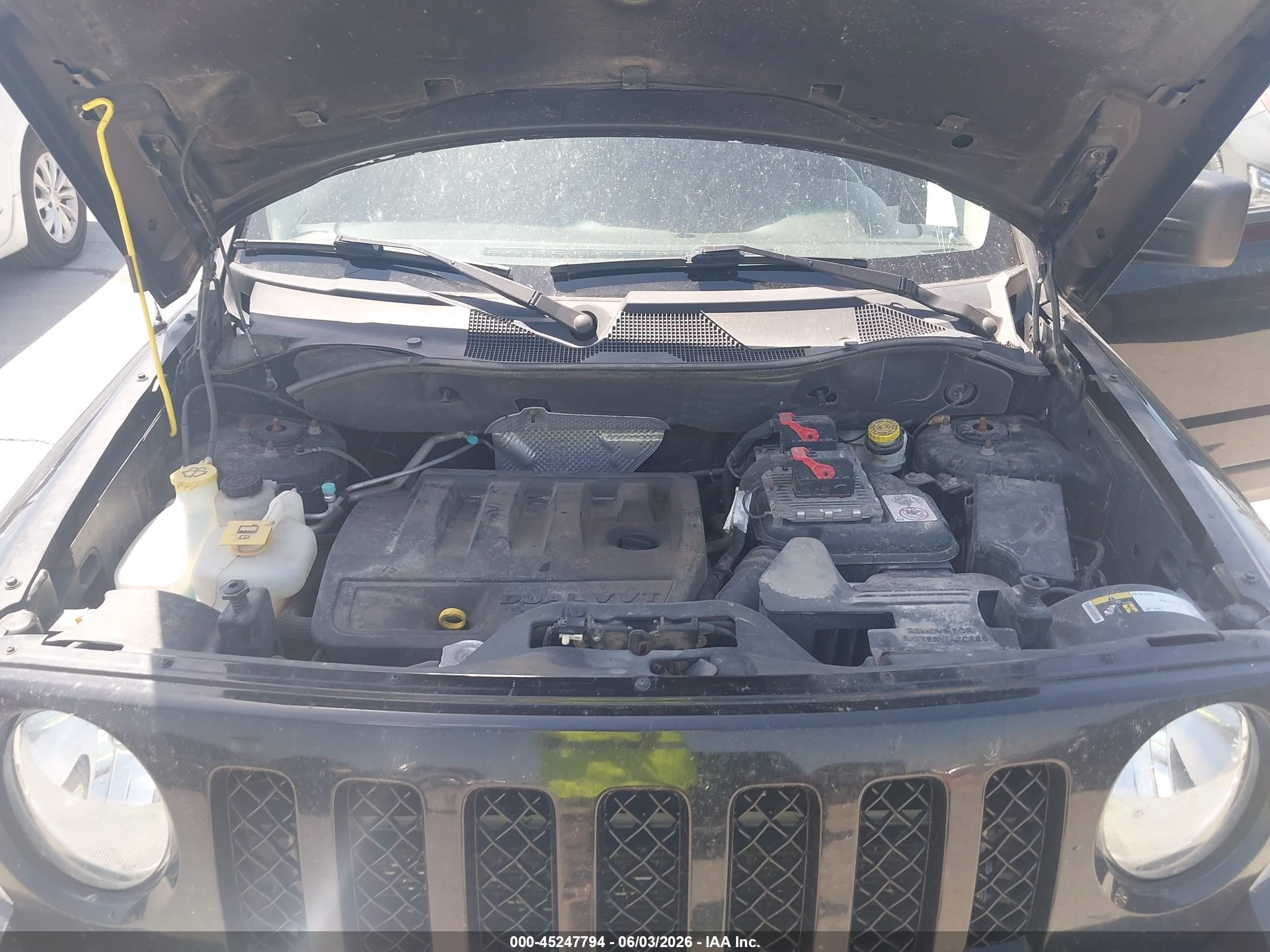 2015 Jeep Patriot Latitude Black vin: 1C4NJRFB0FD270203