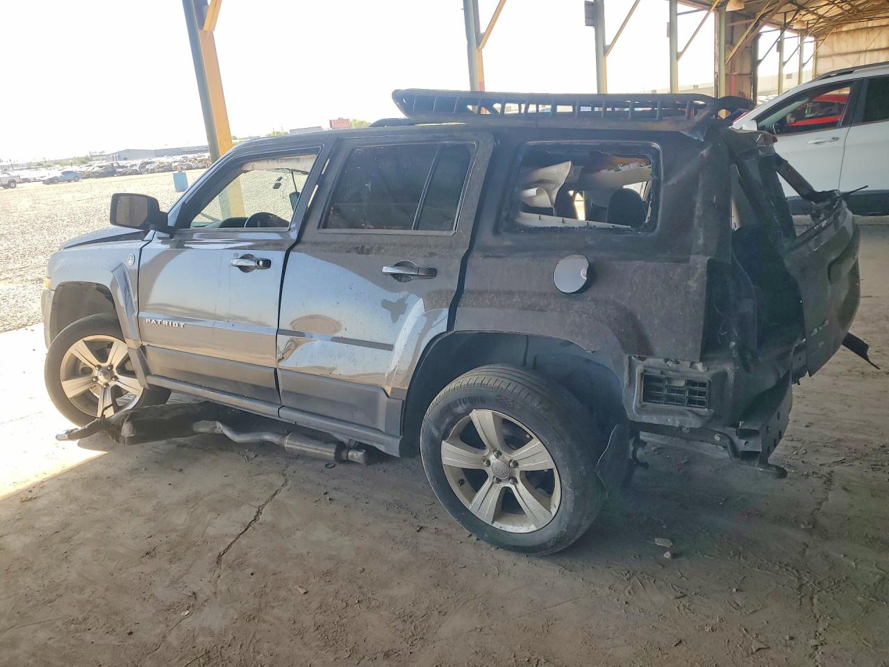 2015 Jeep Patriot Latitude Gray vin: 1C4NJRFB0FD436008