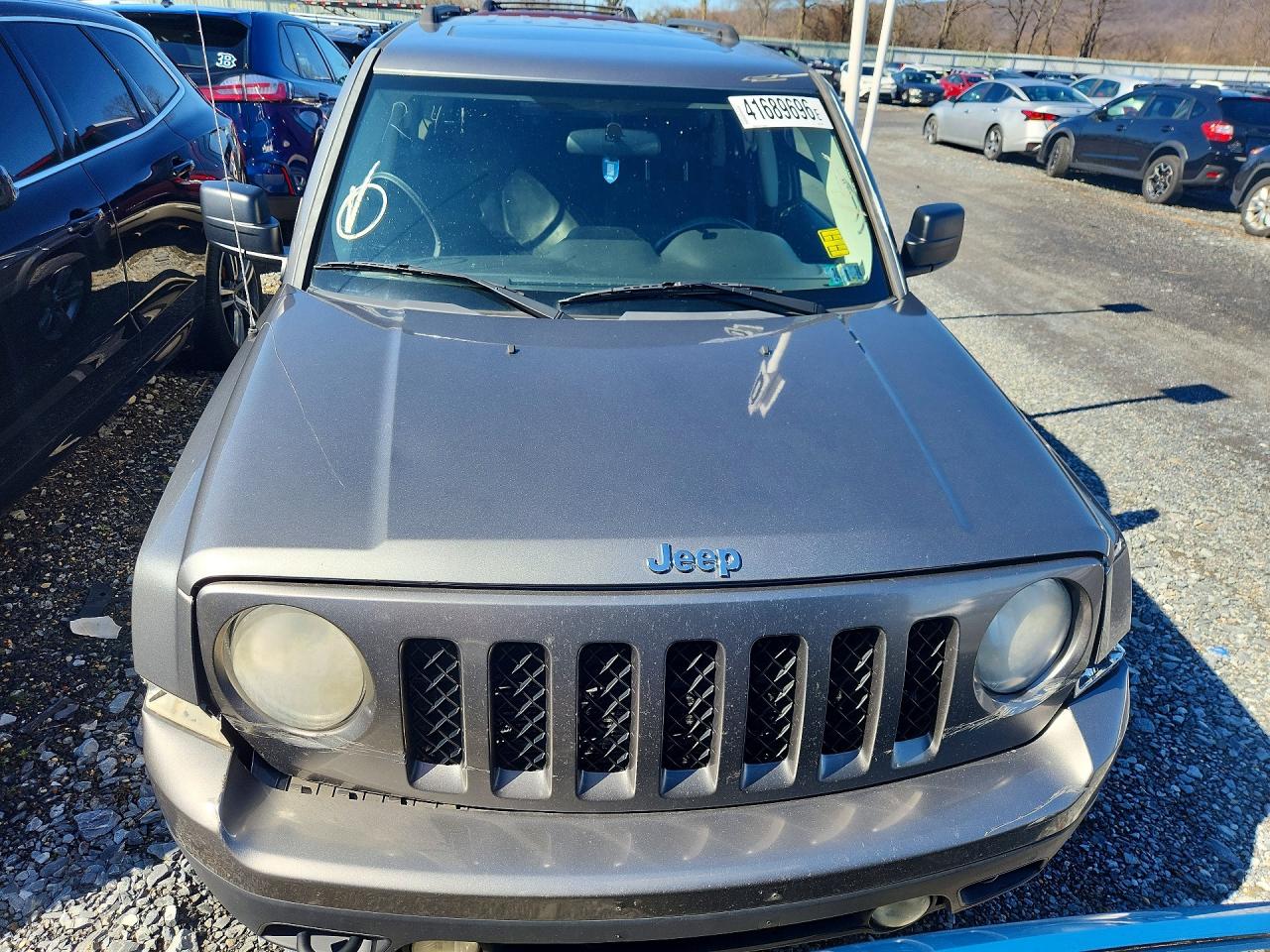 2012 Jeep Patriot Latitude Silver vin: 1C4NJRFB1CD633796