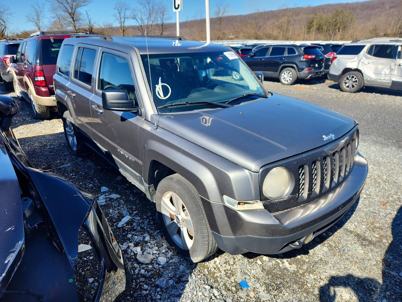 2012 Jeep Patriot Latitude Silver vin: 1C4NJRFB1CD633796