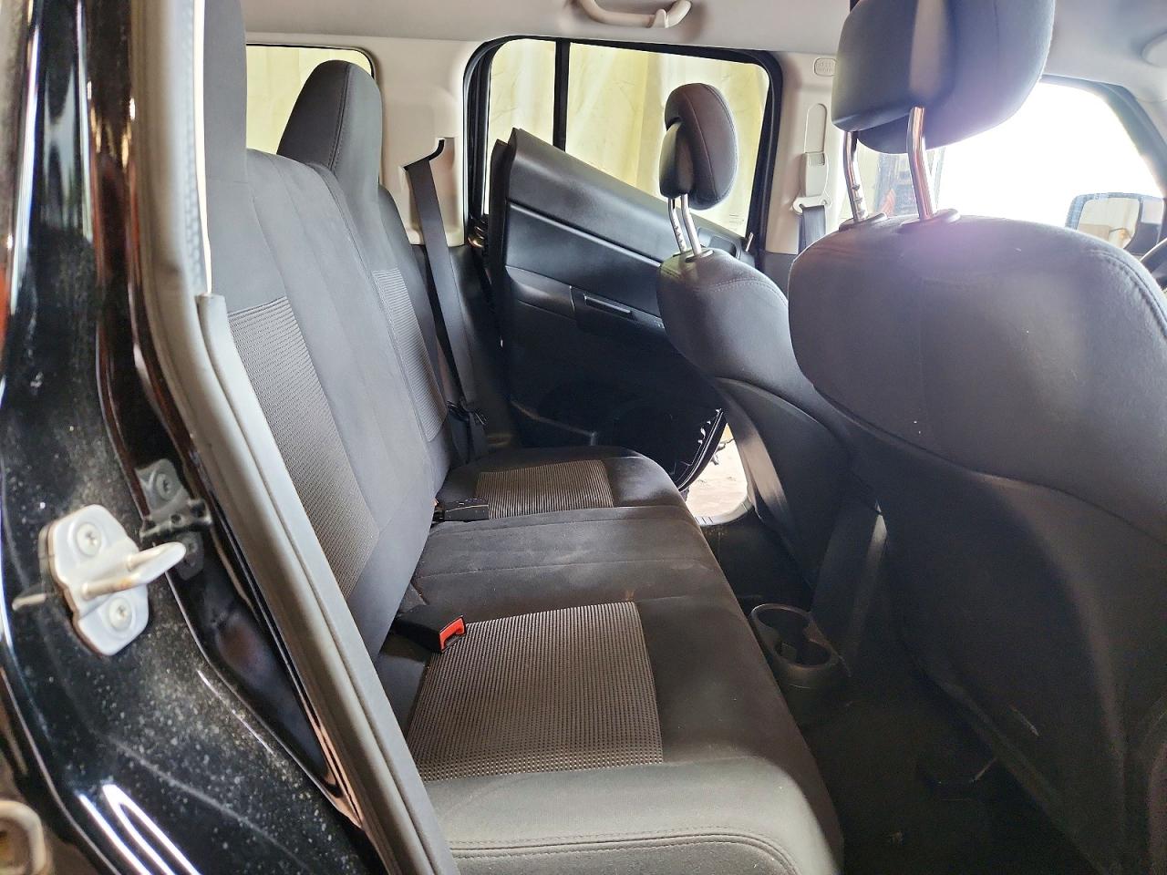 2012 Jeep Patriot Latitude Black vin: 1C4NJRFB1CD650615