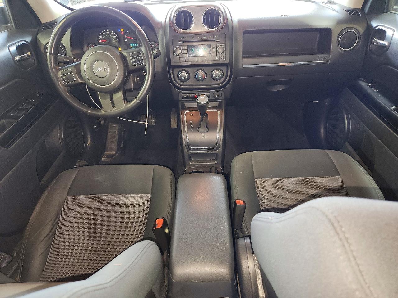 2012 Jeep Patriot Latitude Black vin: 1C4NJRFB1CD650615