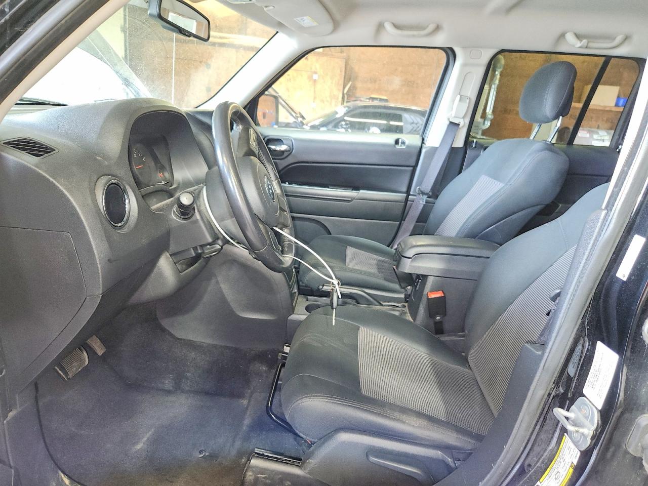 2012 Jeep Patriot Latitude Black vin: 1C4NJRFB1CD650615