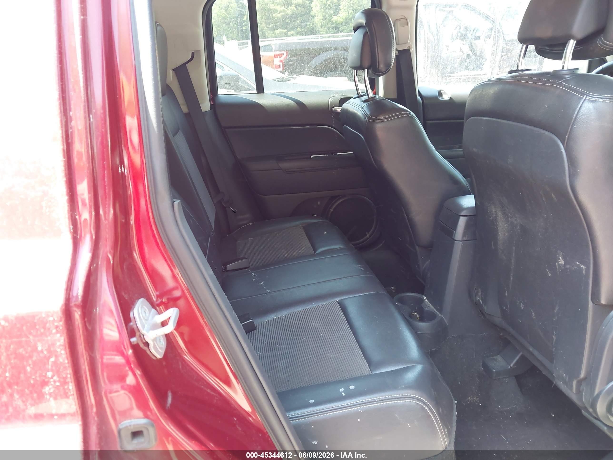 2013 Jeep Patriot Latitude Red vin: 1C4NJRFB1DD249423