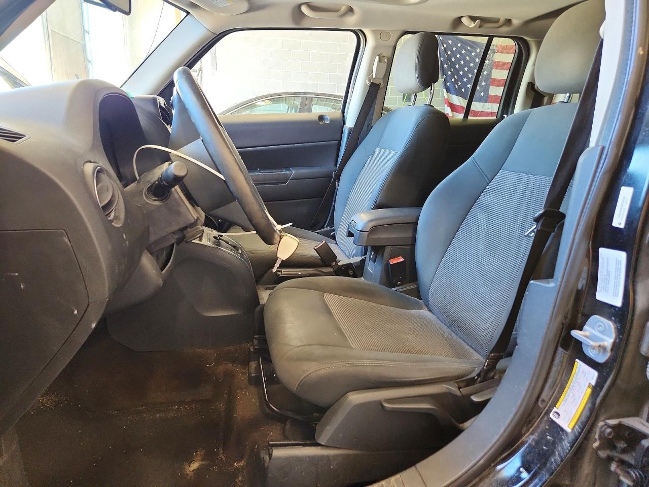 2014 Jeep Patriot Latitude Черный vin: 1C4NJRFB1ED510728
