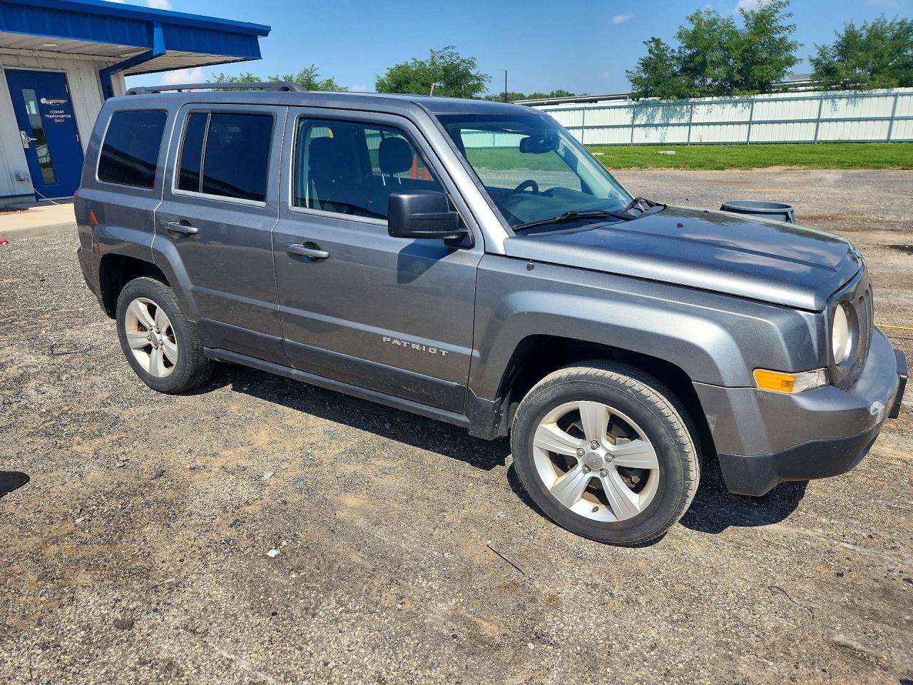 2014 Jeep Patriot Latitude Серый vin: 1C4NJRFB1ED518960