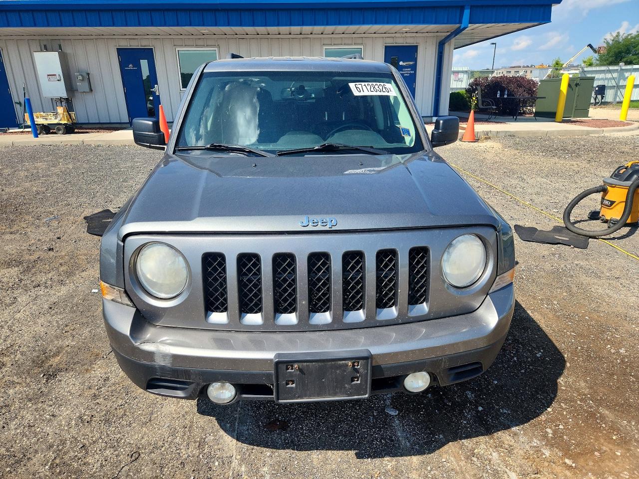 2014 Jeep Patriot Latitude Серый vin: 1C4NJRFB1ED518960