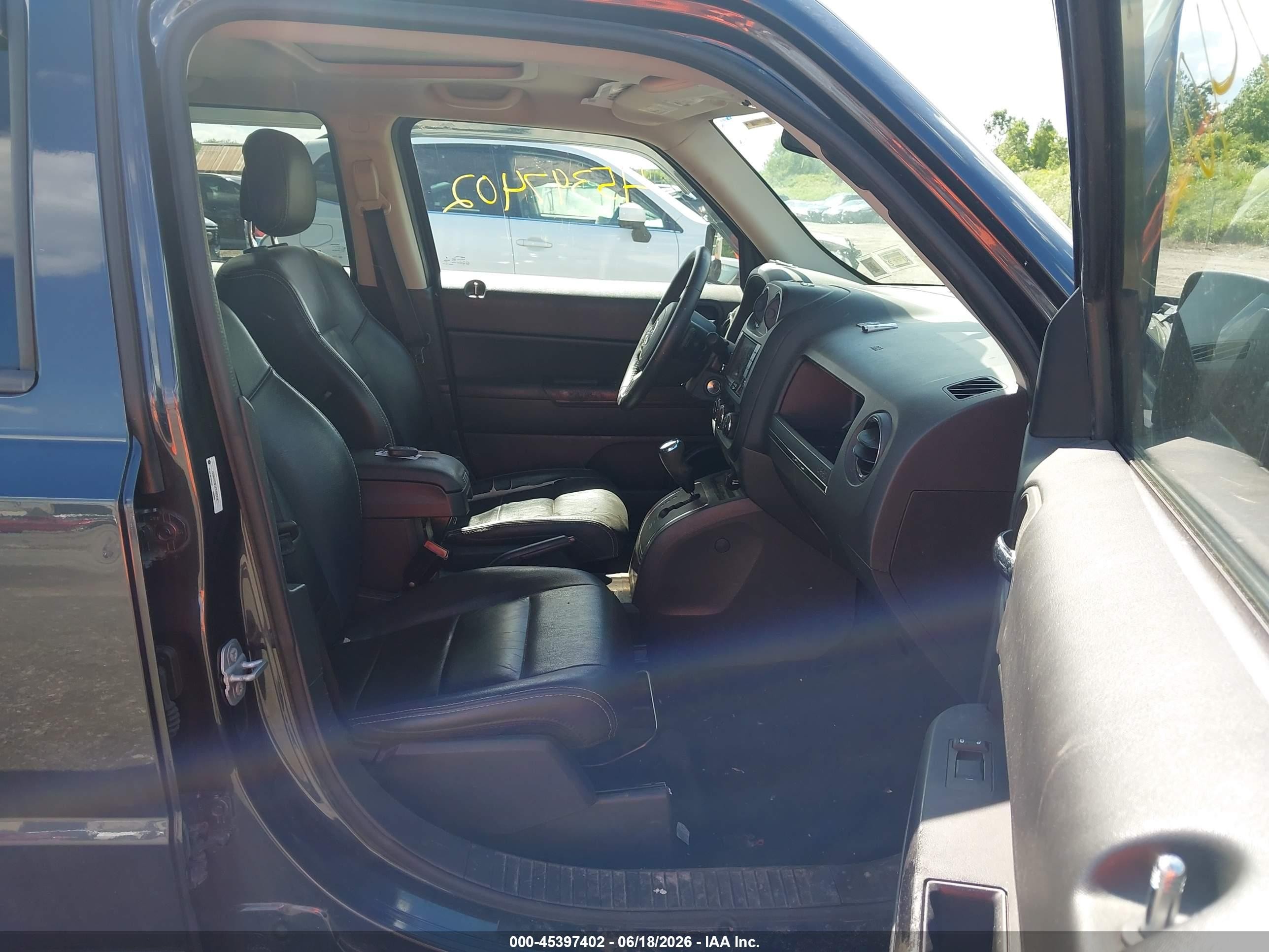 2015 Jeep Patriot High Altitude Edition Серый vin: 1C4NJRFB1FD109178