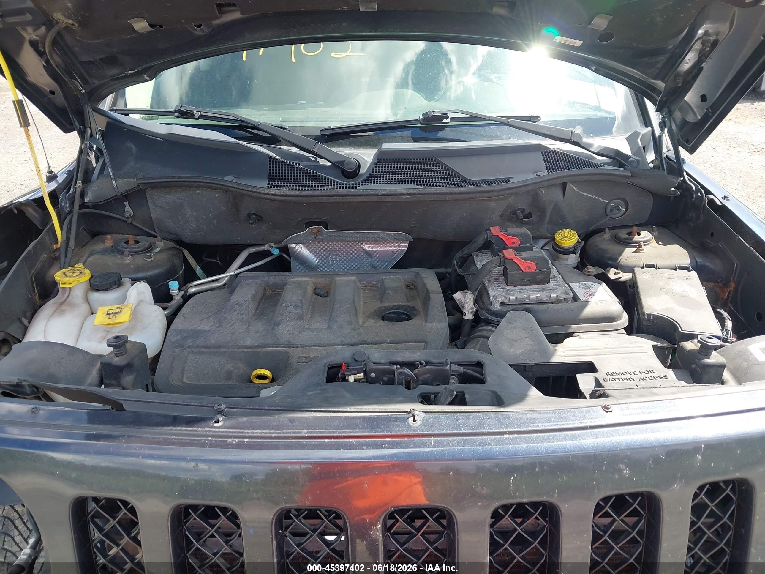 2015 Jeep Patriot High Altitude Edition Серый vin: 1C4NJRFB1FD109178