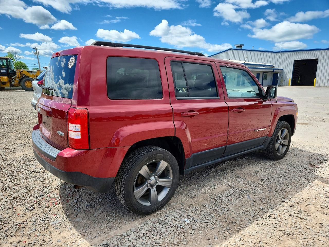 2015 Jeep Patriot Latitude Maroon vin: 1C4NJRFB1FD154427