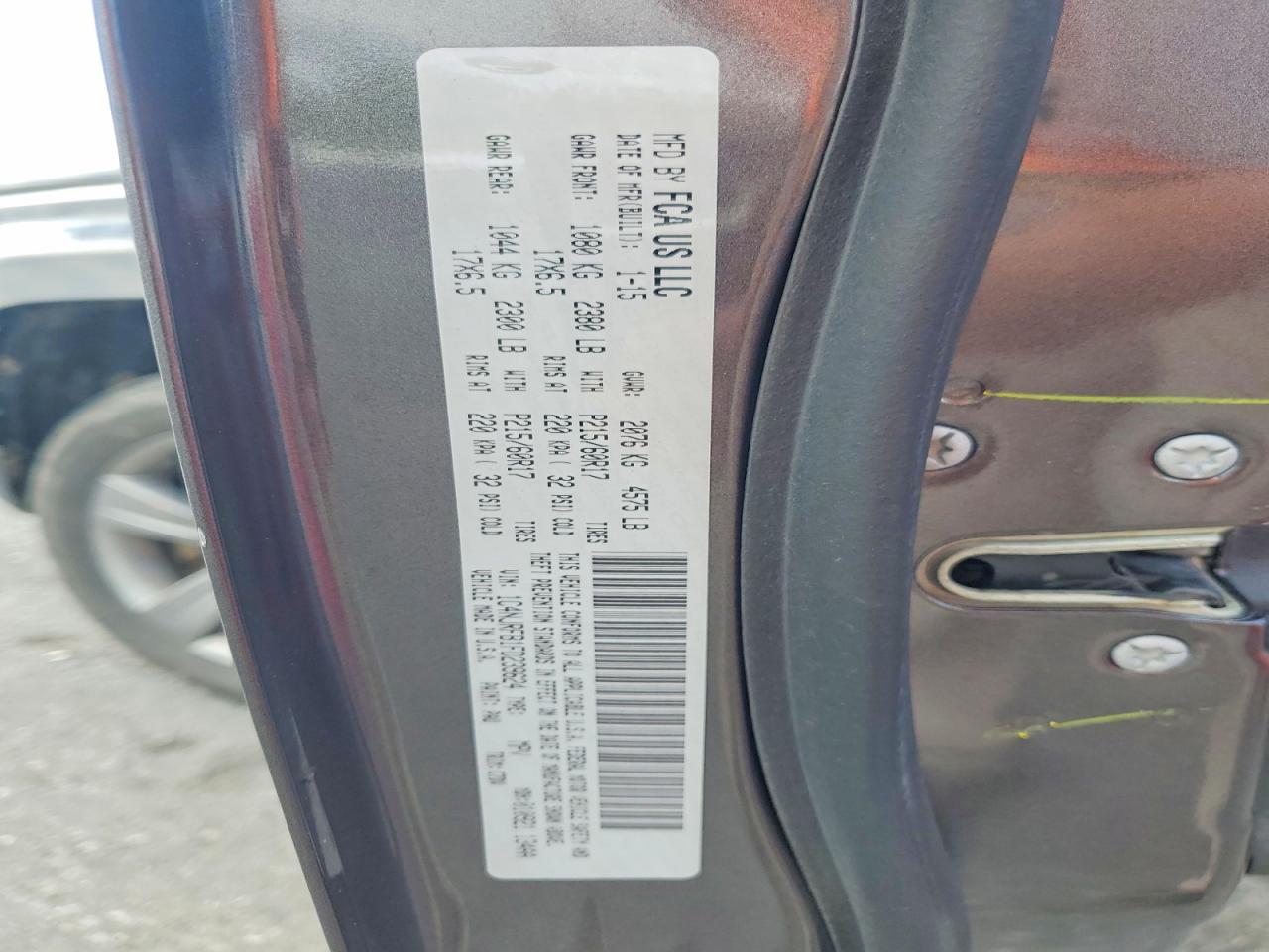 2015 Jeep Patriot Latitude Gray vin: 1C4NJRFB1FD239624