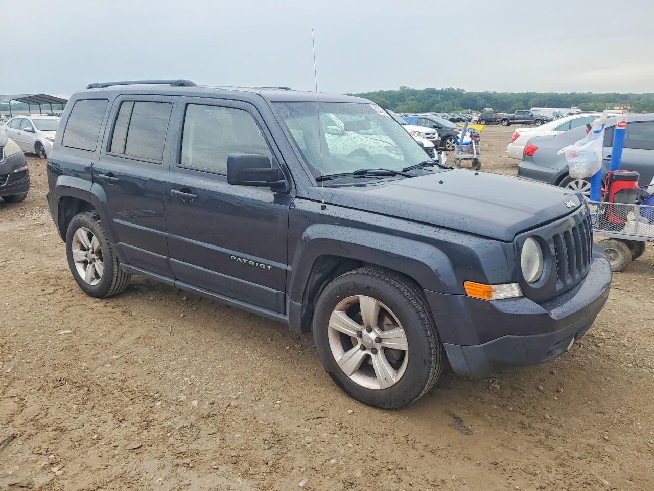 2015 Jeep Patriot Latitude Синий vin: 1C4NJRFB1FD269562