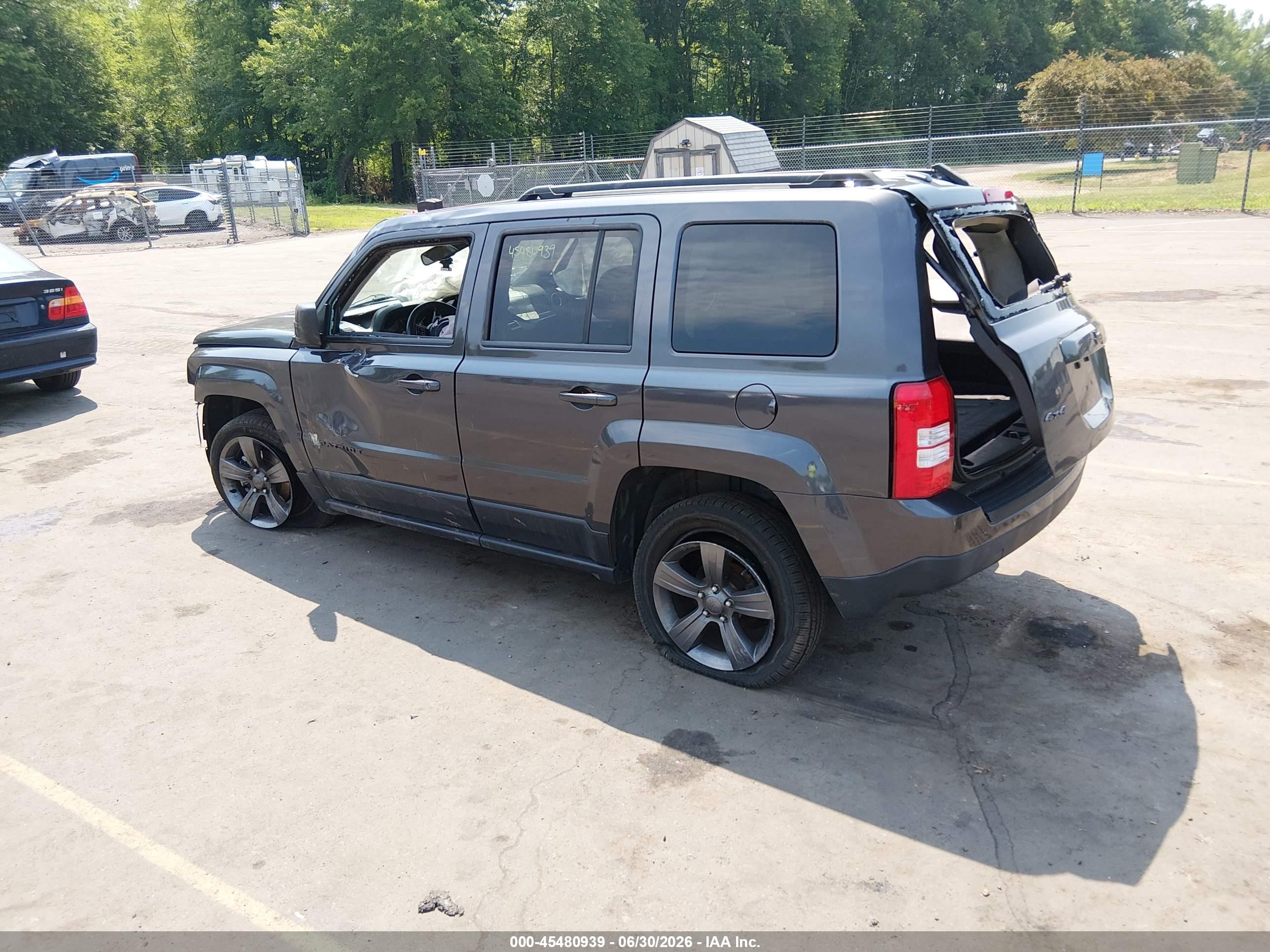2015 Jeep Patriot High Altitude Edition Gray vin: 1C4NJRFB1FD269688