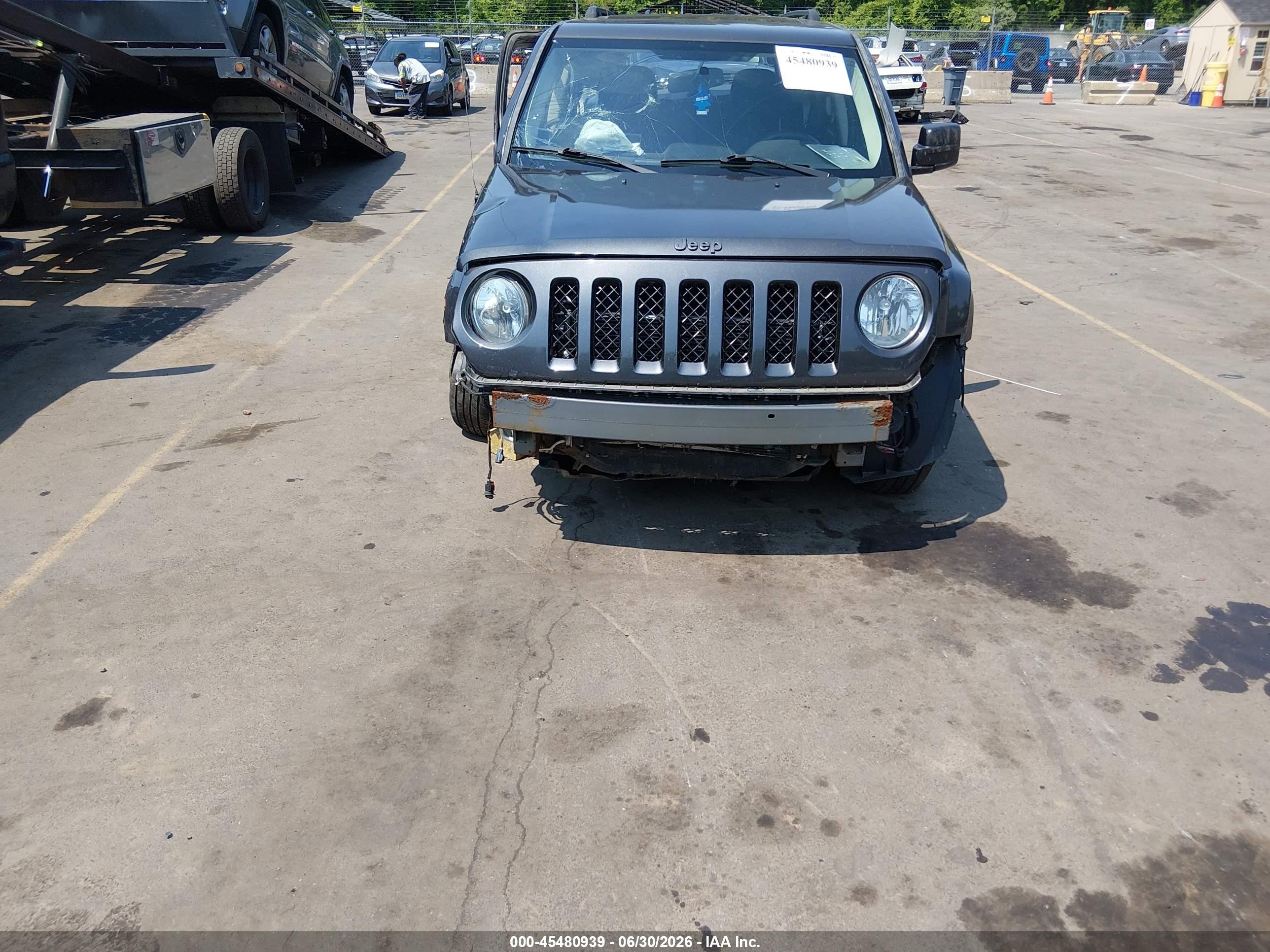 2015 Jeep Patriot High Altitude Edition Gray vin: 1C4NJRFB1FD269688