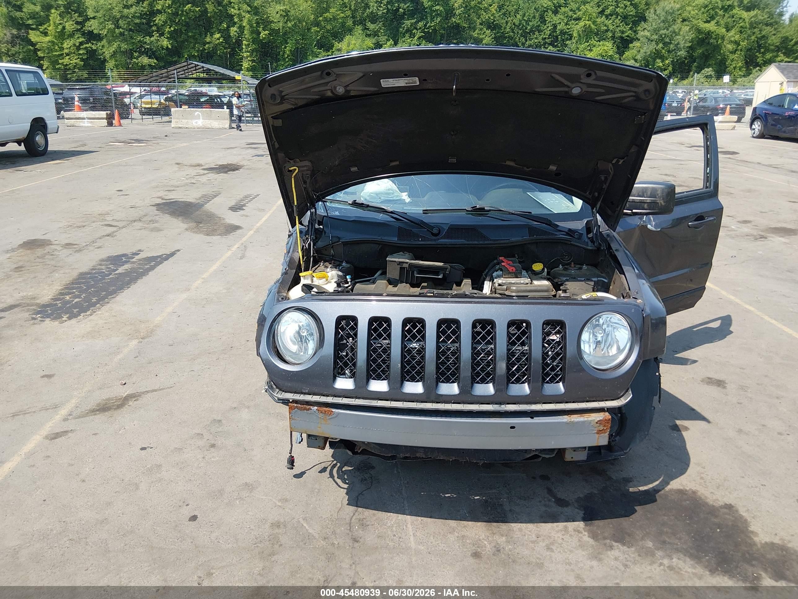 2015 Jeep Patriot High Altitude Edition Gray vin: 1C4NJRFB1FD269688
