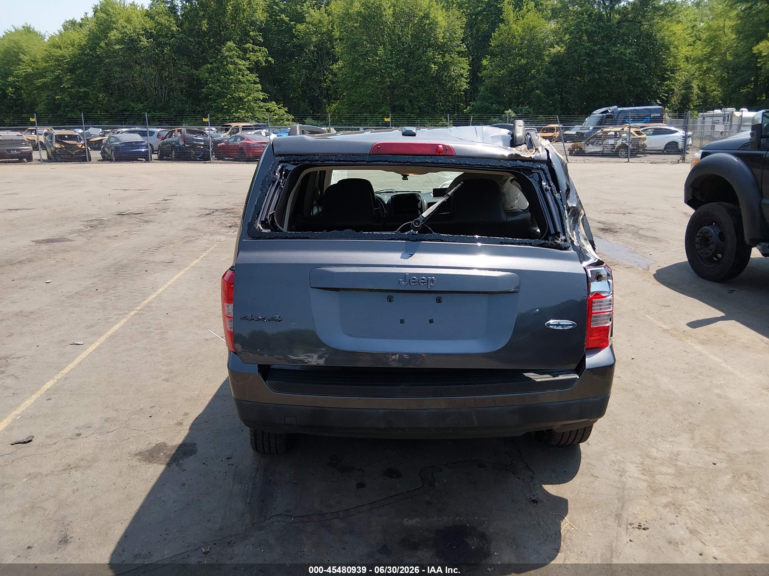 2015 Jeep Patriot High Altitude Edition Gray vin: 1C4NJRFB1FD269688