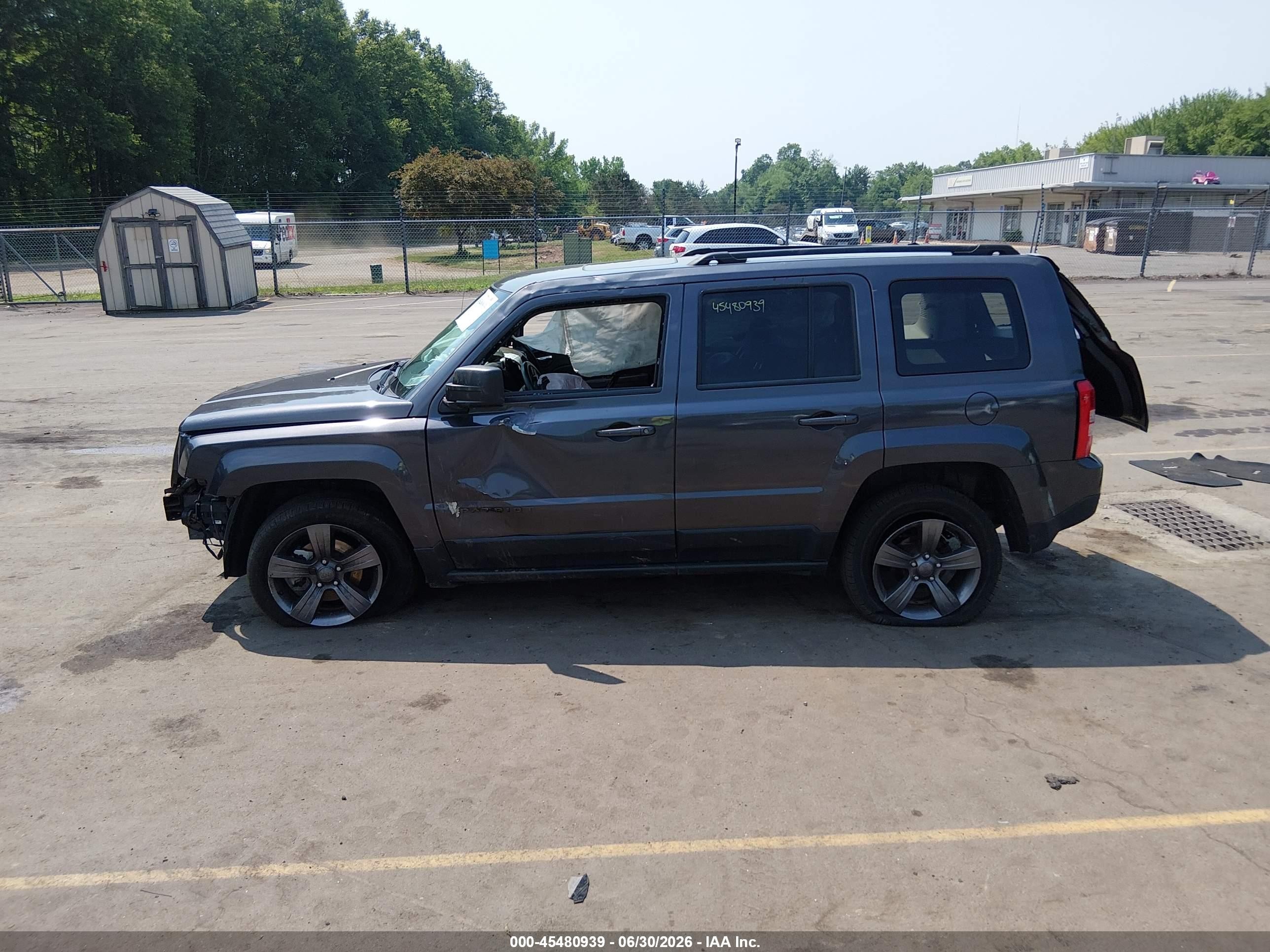 2015 Jeep Patriot High Altitude Edition Gray vin: 1C4NJRFB1FD269688