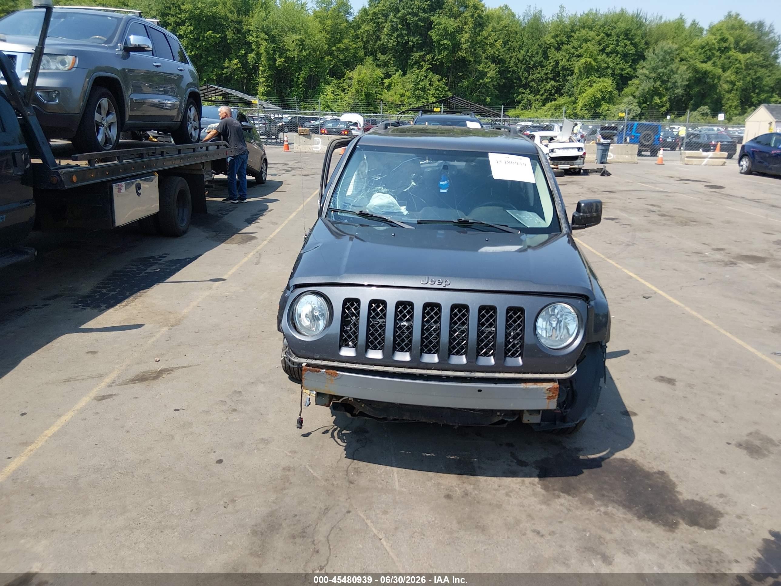 2015 Jeep Patriot High Altitude Edition Gray vin: 1C4NJRFB1FD269688
