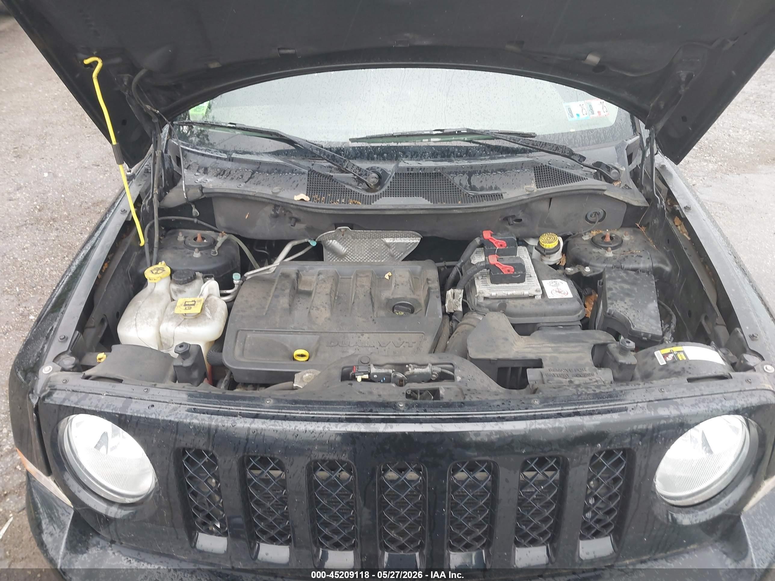 2015 Jeep Patriot High Altitude Edition Black vin: 1C4NJRFB1FD308151