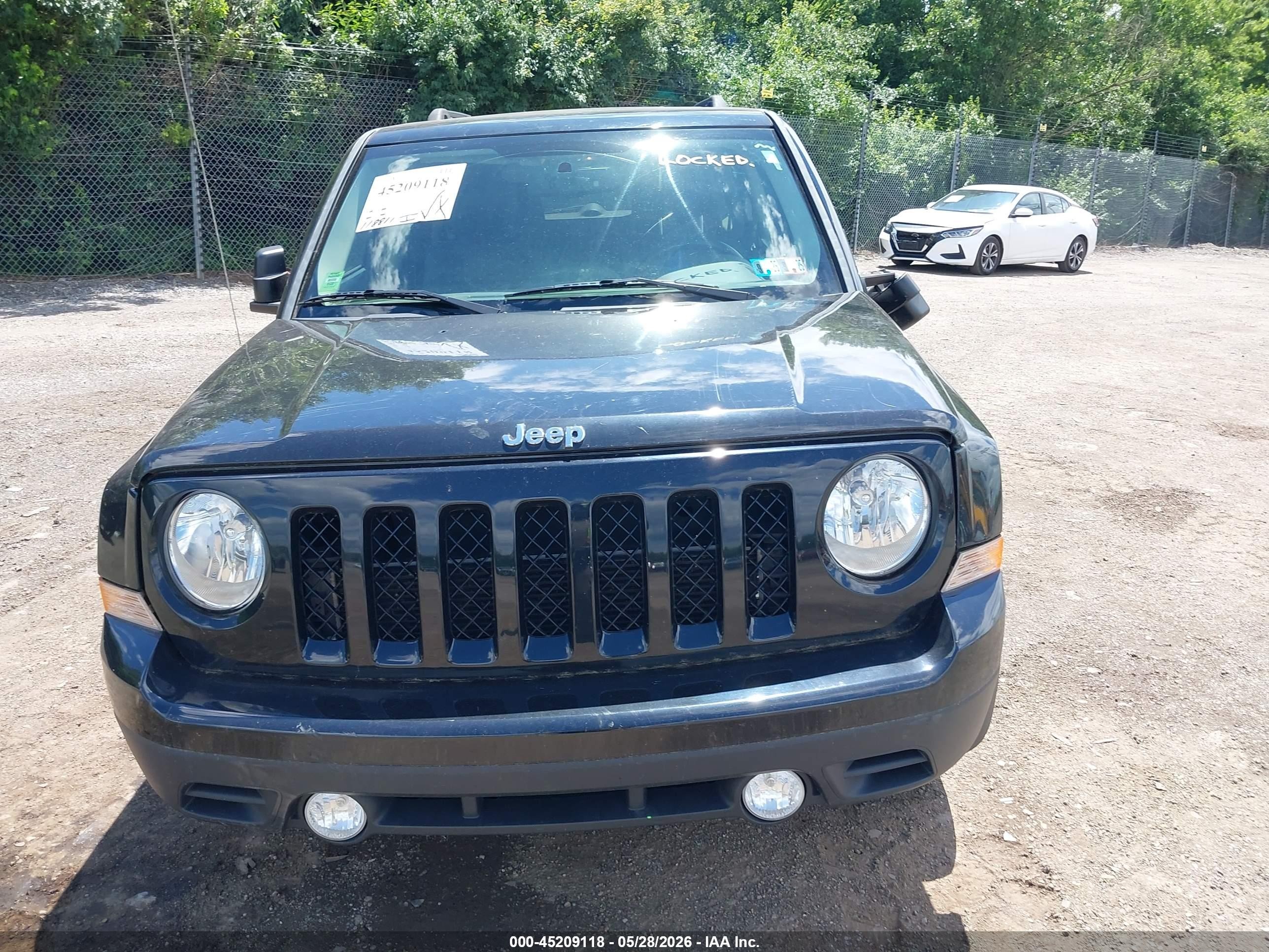 2015 Jeep Patriot High Altitude Edition Black vin: 1C4NJRFB1FD308151