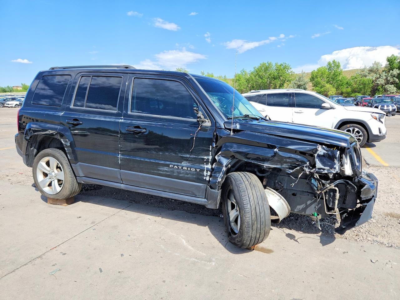 2015 Jeep Patriot Latitude Black vin: 1C4NJRFB1FD324821