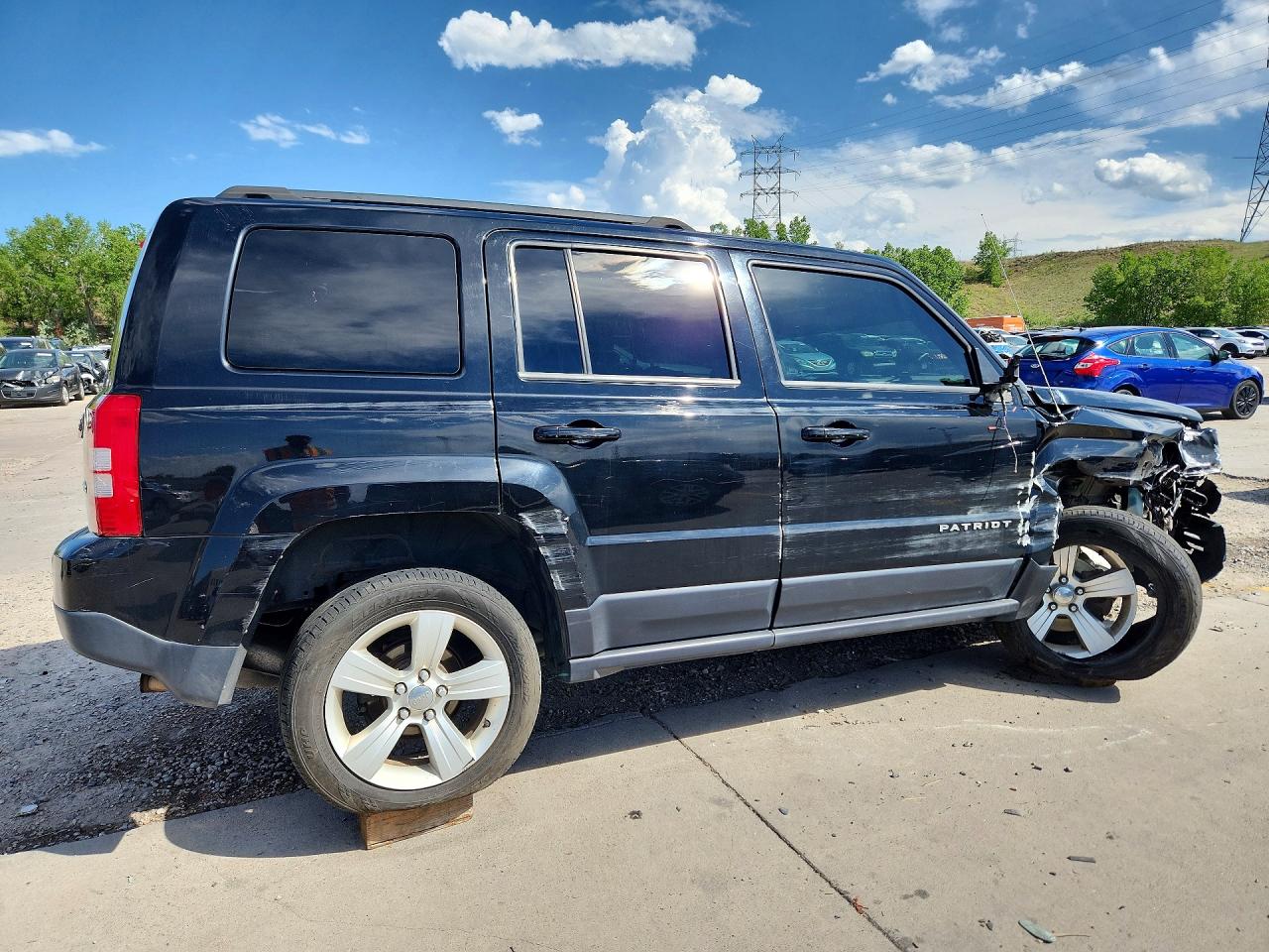 2015 Jeep Patriot Latitude Black vin: 1C4NJRFB1FD324821