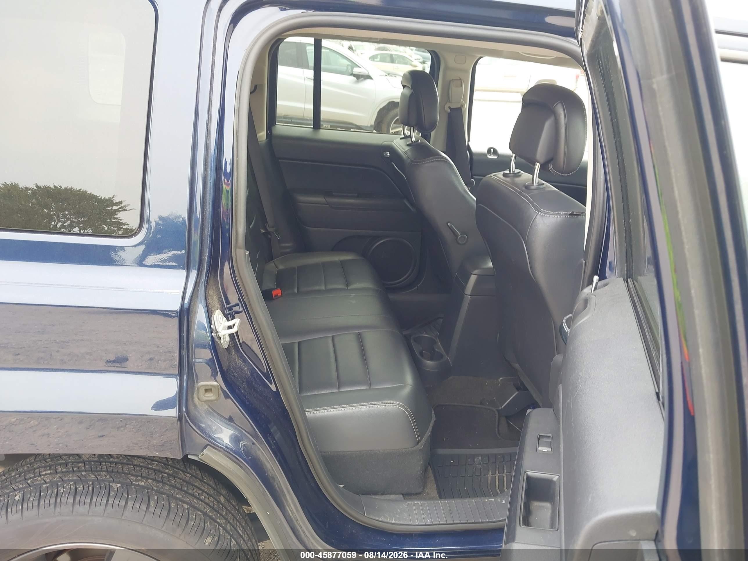 2015 Jeep Patriot High Altitude Edition Blue vin: 1C4NJRFB1FD416947