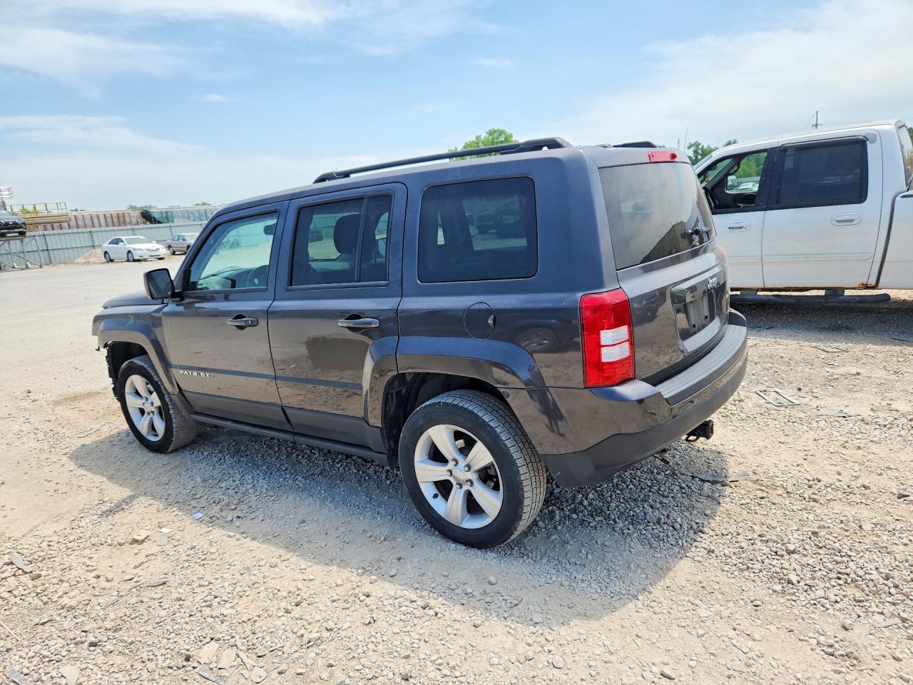 2015 Jeep Patriot Latitude Gray vin: 1C4NJRFB1FD425695
