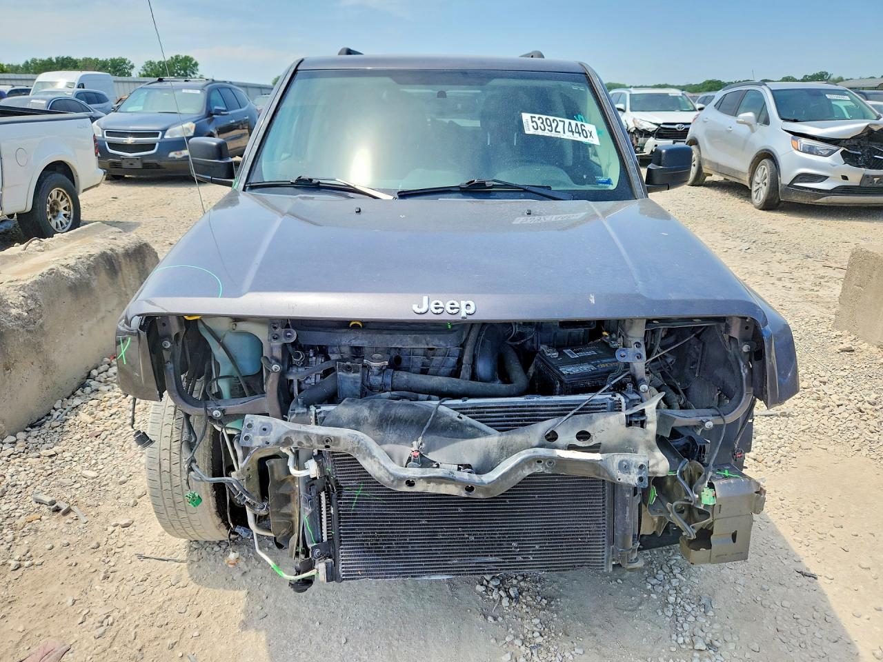 2015 Jeep Patriot Latitude Gray vin: 1C4NJRFB1FD425695