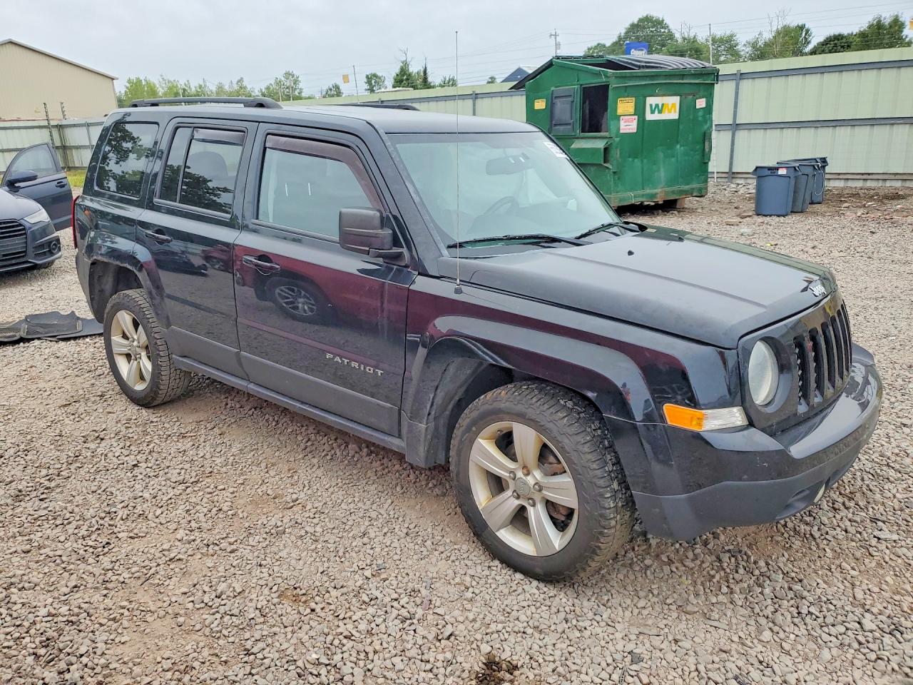 2015 Jeep Patriot Latitude Black vin: 1C4NJRFB1FD425714