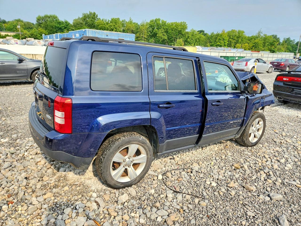 2013 Jeep Patriot Latitude Blue vin: 1C4NJRFB2DD248796