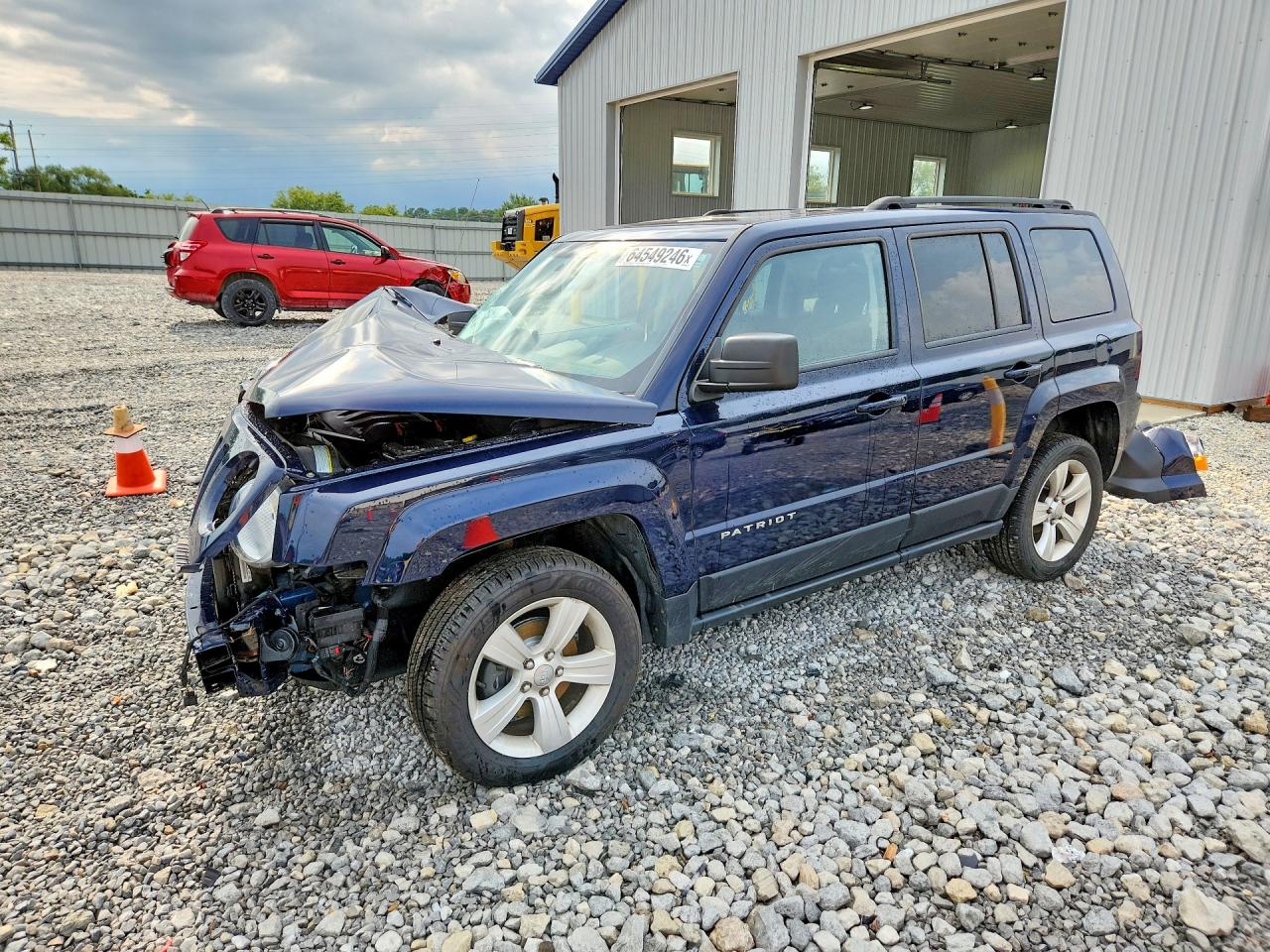 2013 Jeep Patriot Latitude Blue vin: 1C4NJRFB2DD248796