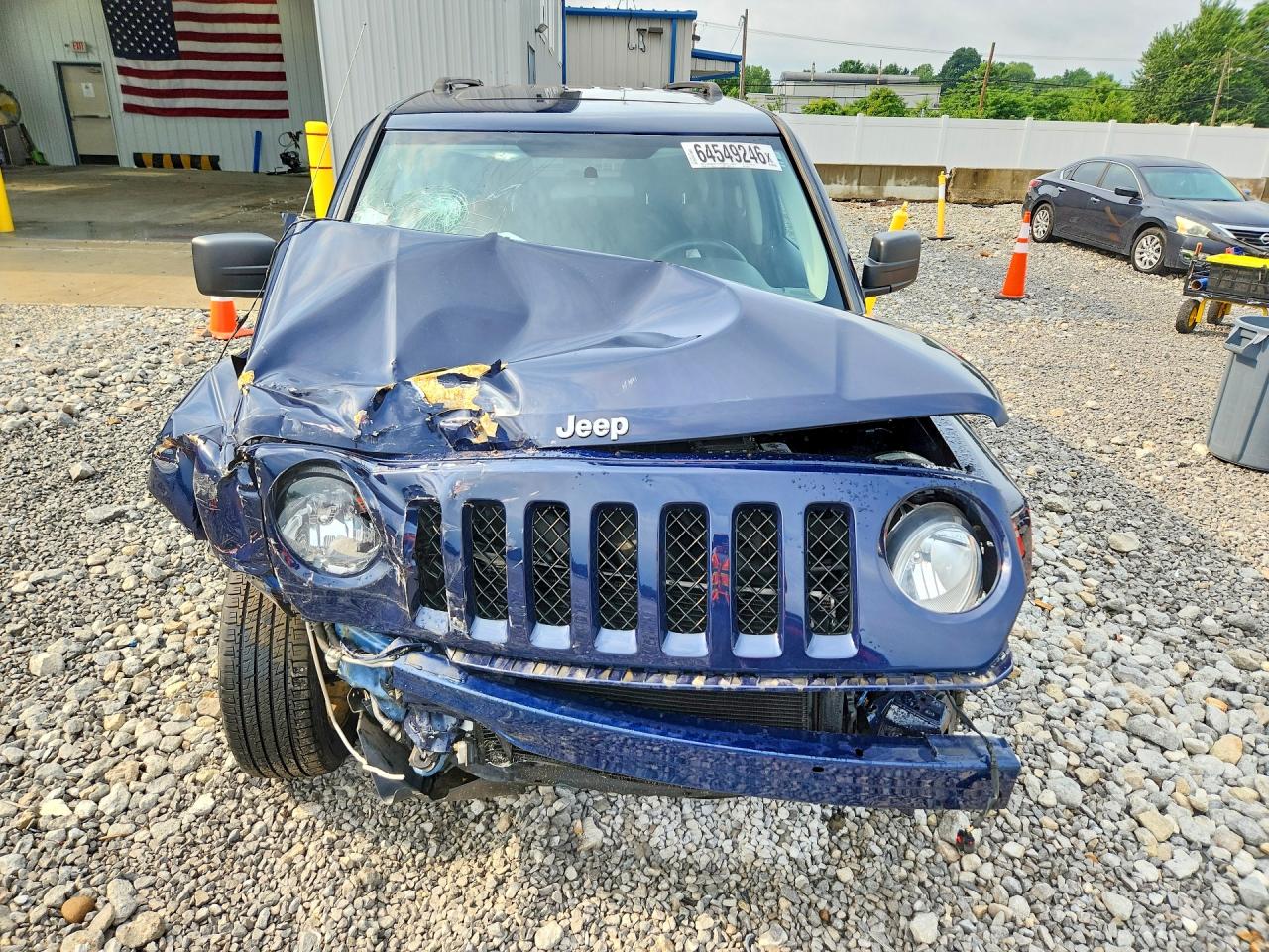 2013 Jeep Patriot Latitude Blue vin: 1C4NJRFB2DD248796