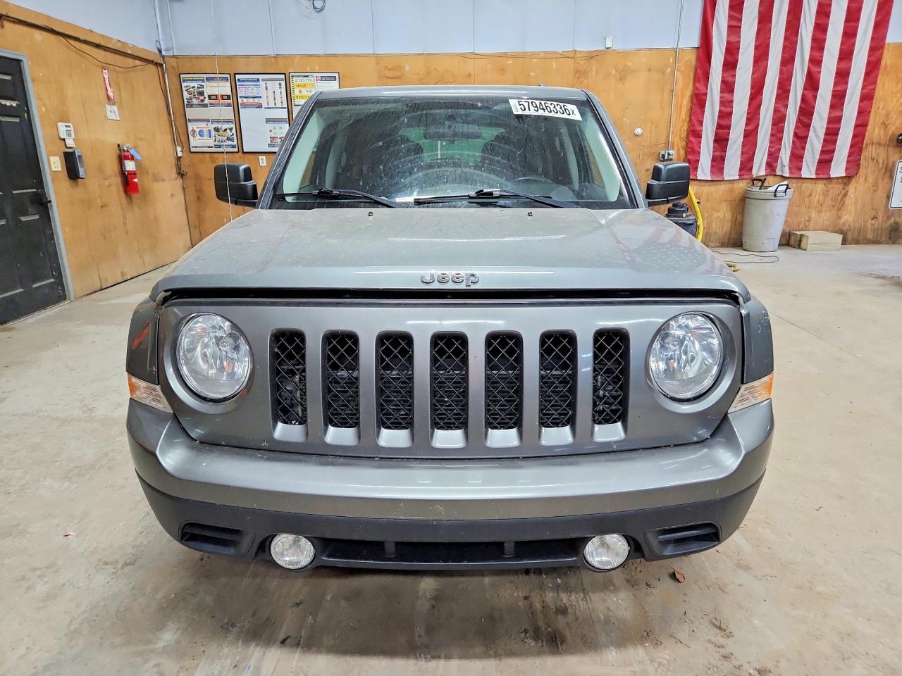 2014 Jeep Patriot Latitude Серый vin: 1C4NJRFB2ED616430