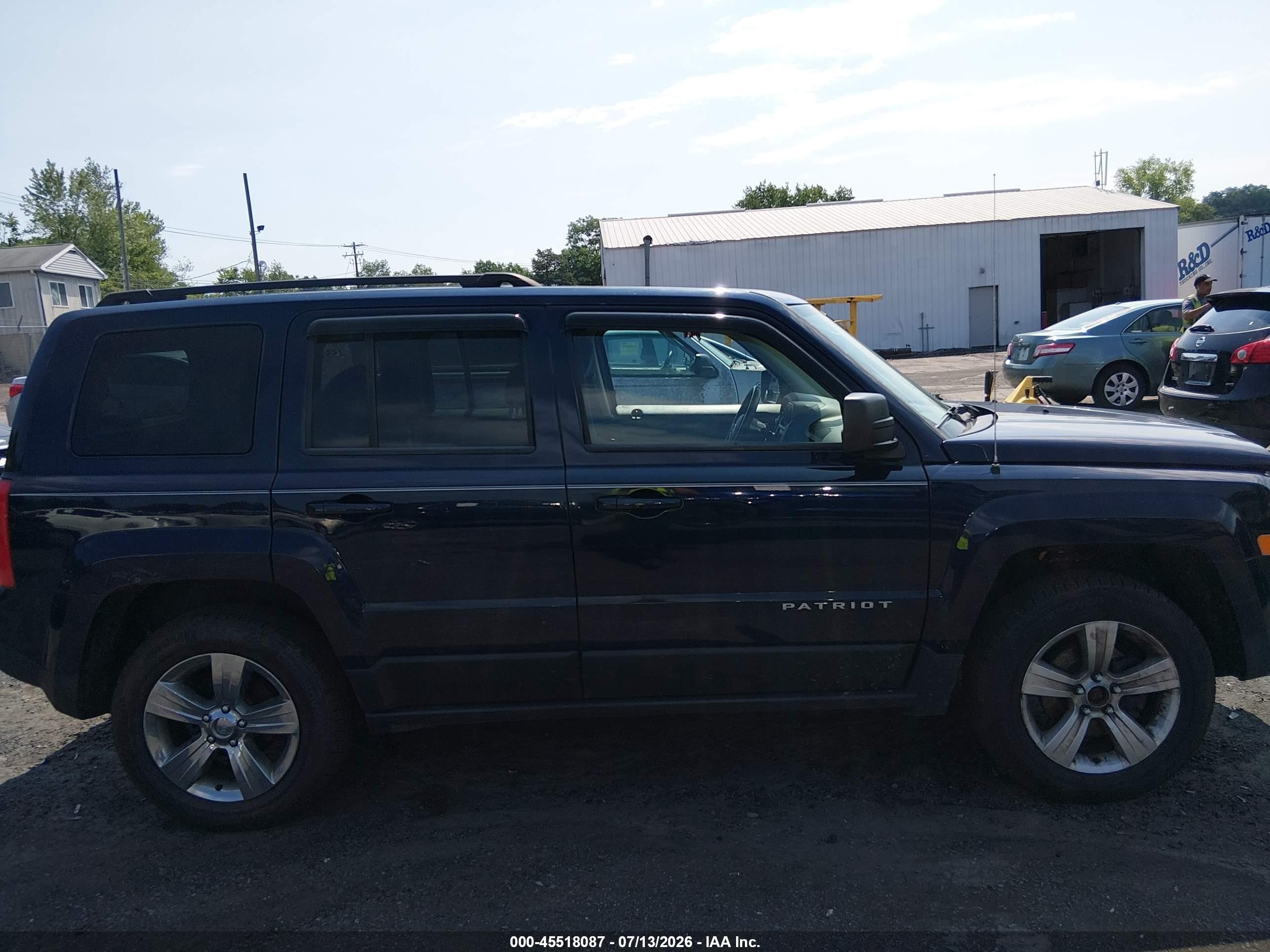 2014 Jeep Patriot Latitude Blue vin: 1C4NJRFB2ED687613