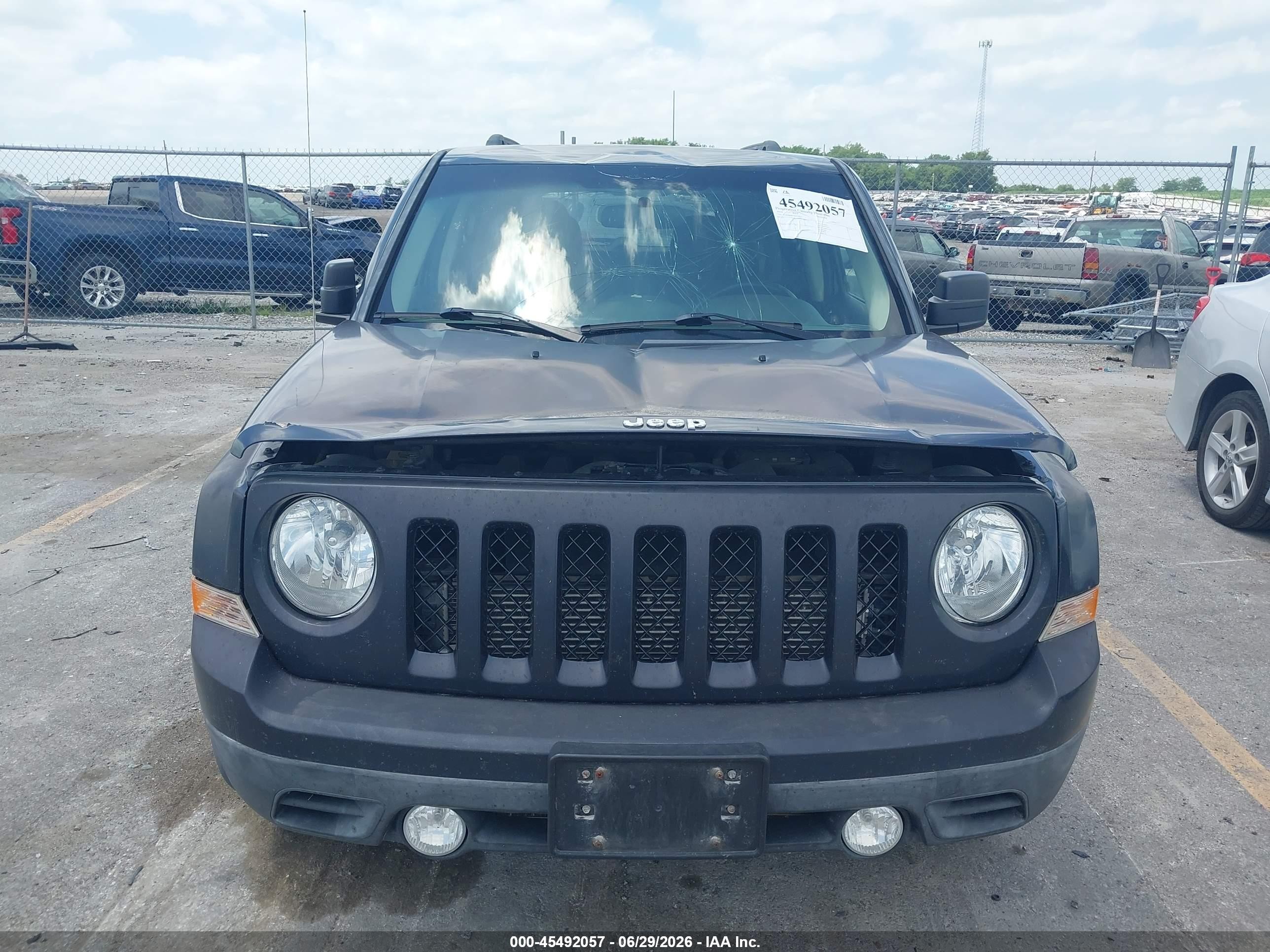 2014 Jeep Patriot Latitude Черный vin: 1C4NJRFB2ED739032