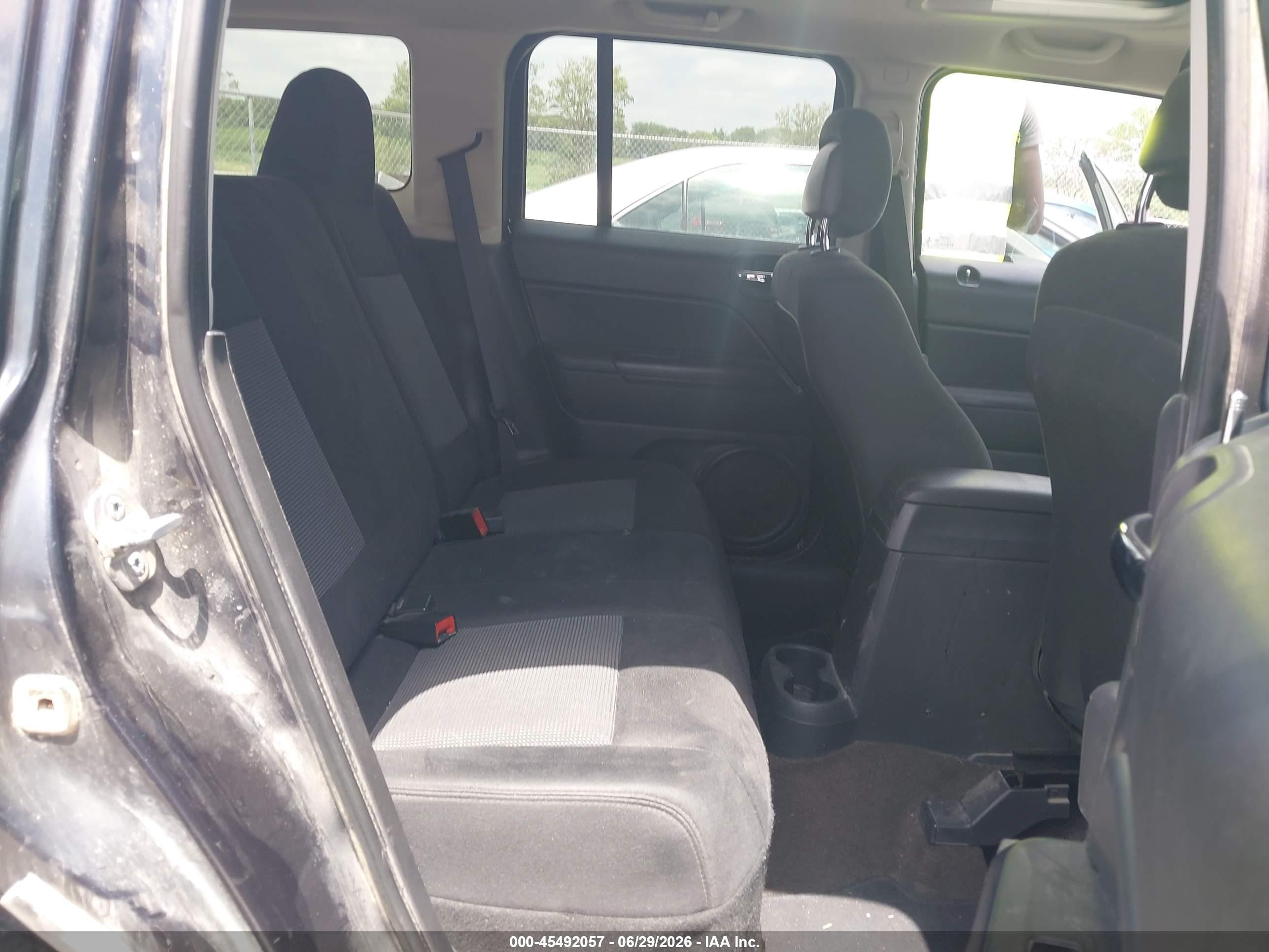 2014 Jeep Patriot Latitude Черный vin: 1C4NJRFB2ED739032