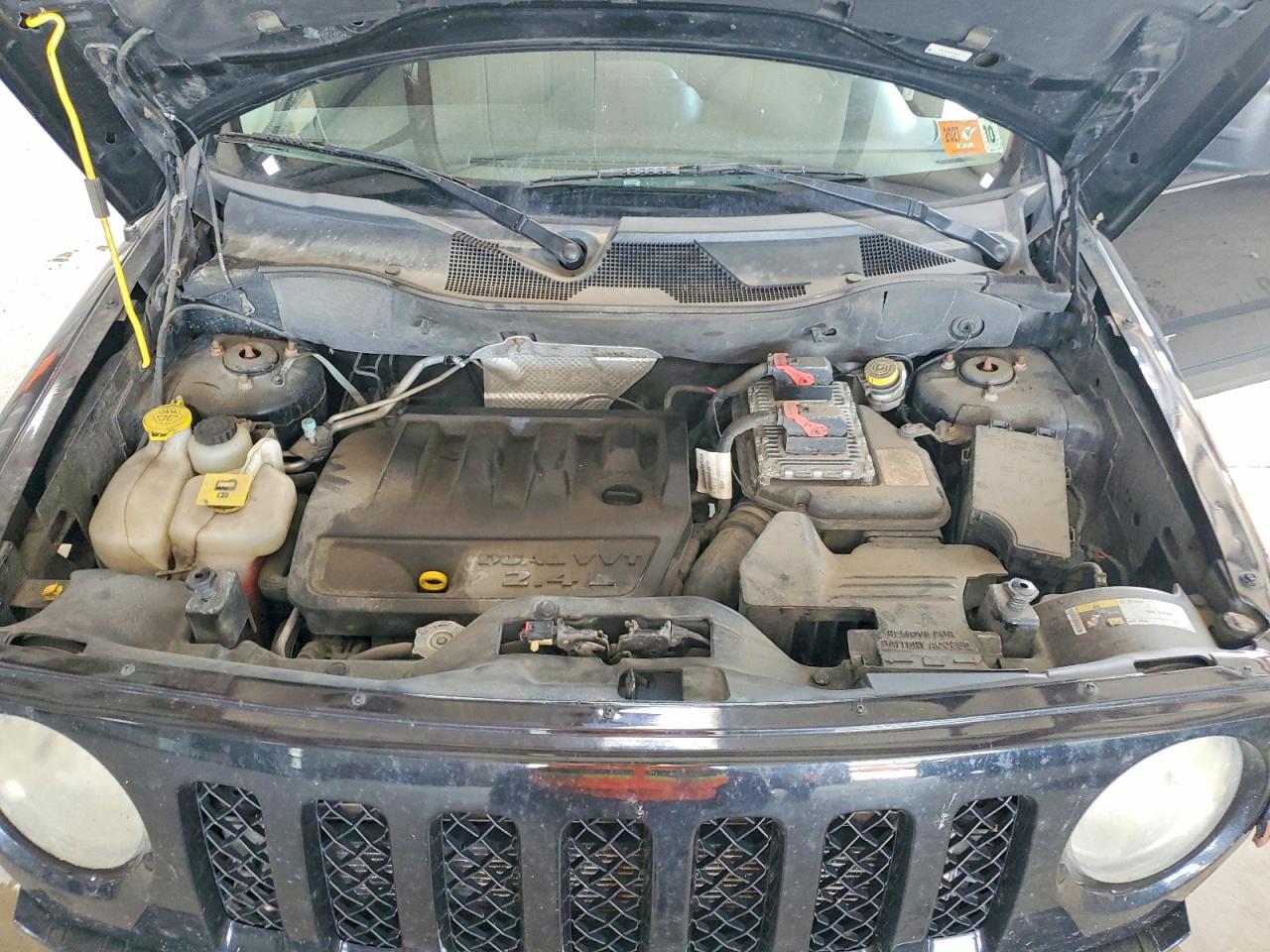 2014 Jeep Patriot Latitude Black vin: 1C4NJRFB2ED792443