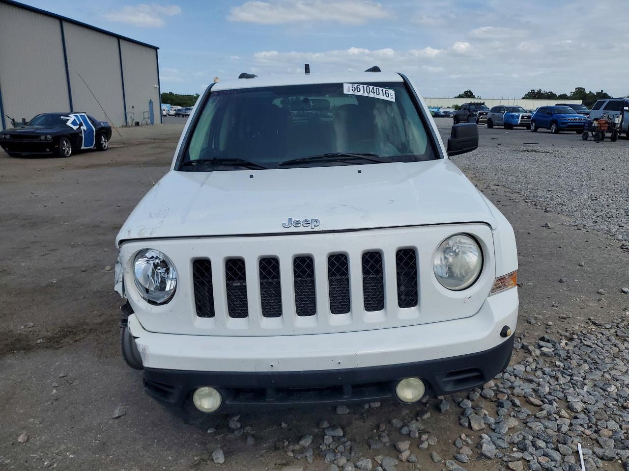 2014 Jeep Patriot Latitude White vin: 1C4NJRFB2ED798985