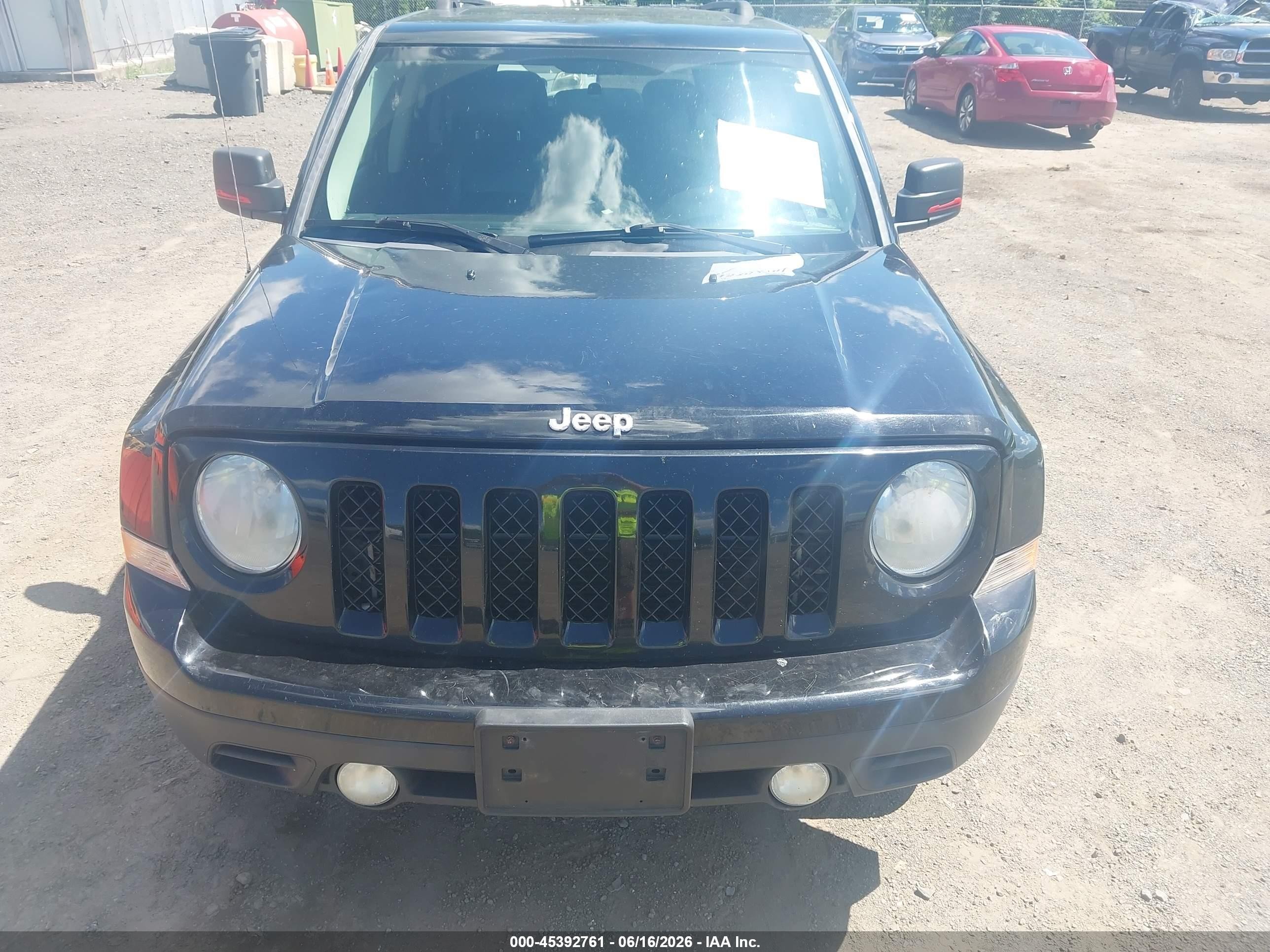 2015 Jeep Patriot High Altitude Edition Black vin: 1C4NJRFB2FD113983