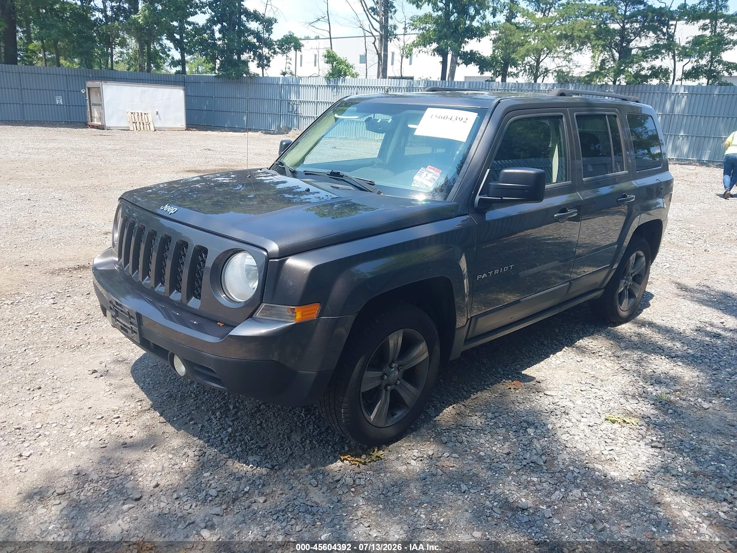 2015 Jeep Patriot High Altitude Edition Gray vin: 1C4NJRFB2FD153996