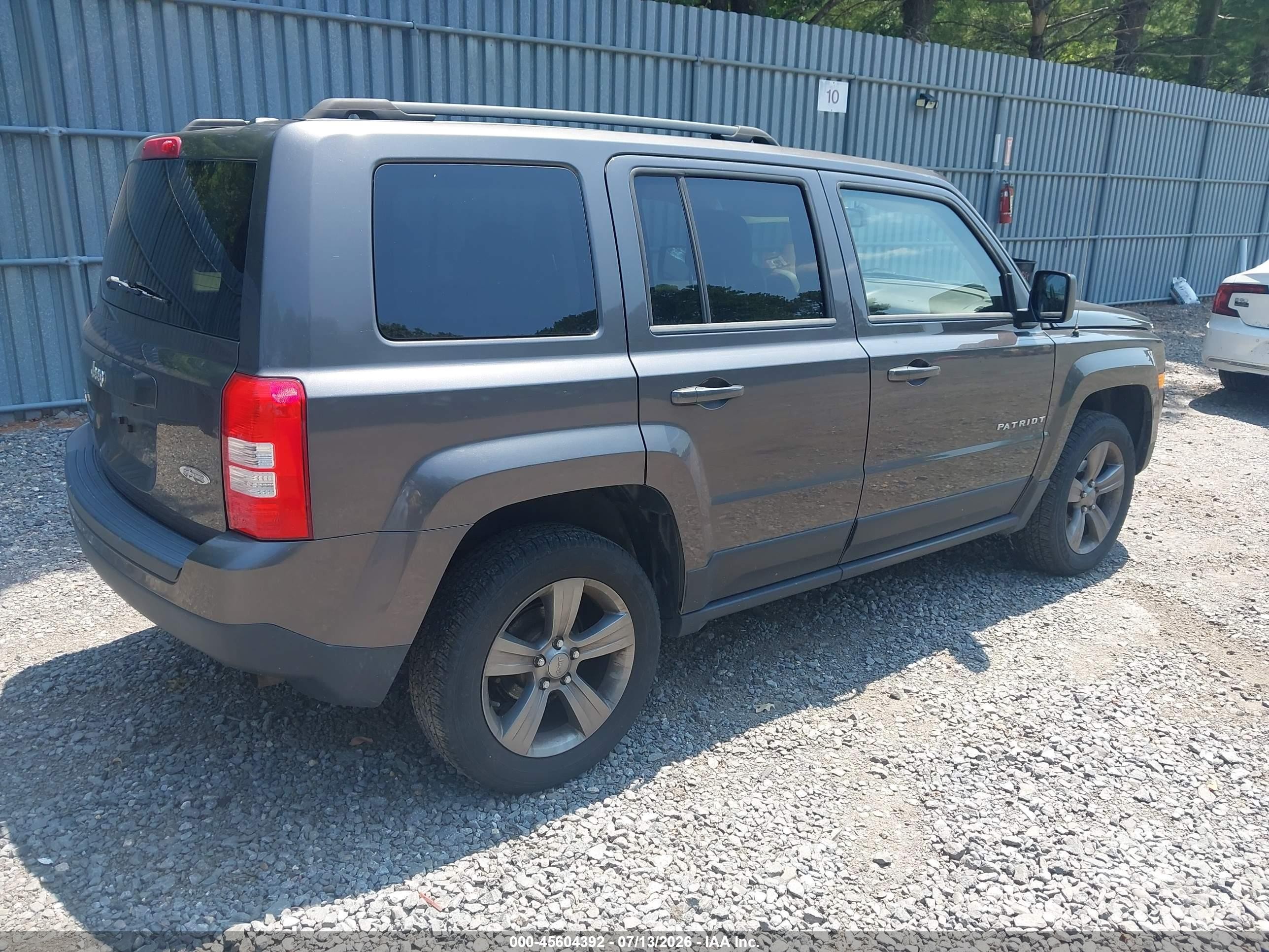 2015 Jeep Patriot High Altitude Edition Gray vin: 1C4NJRFB2FD153996