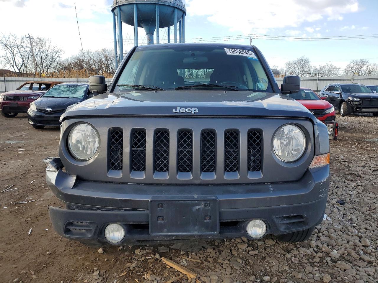2015 Jeep Patriot Latitude Gray vin: 1C4NJRFB2FD154551