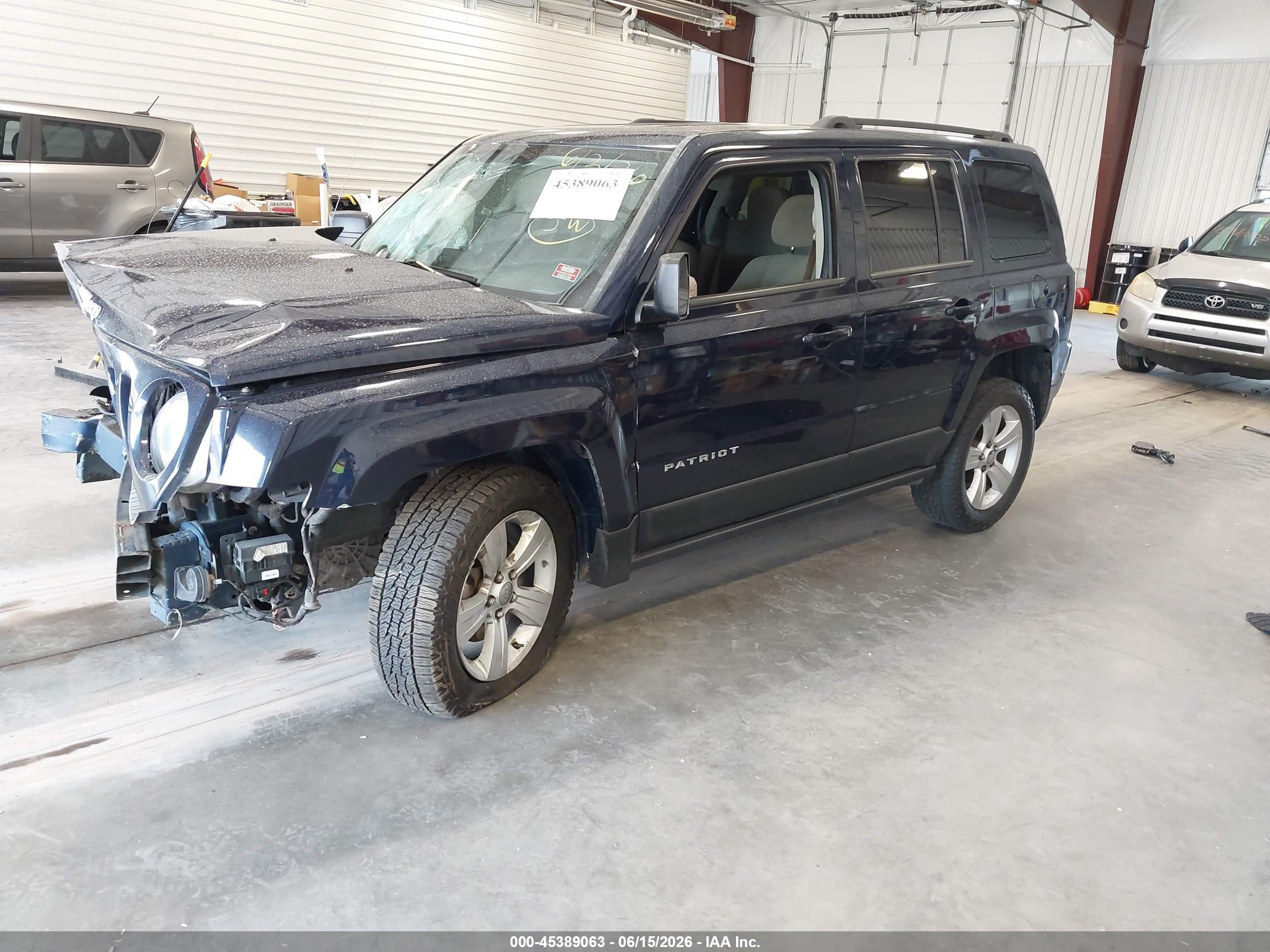 2015 Jeep Patriot Latitude Blue vin: 1C4NJRFB2FD154811
