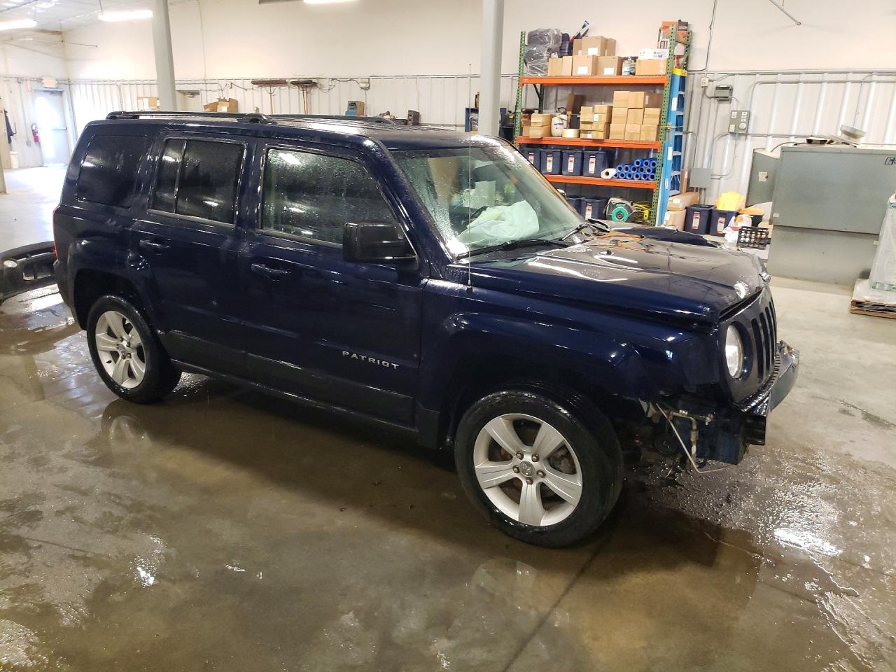 2015 Jeep Patriot Latitude Blue vin: 1C4NJRFB2FD215378