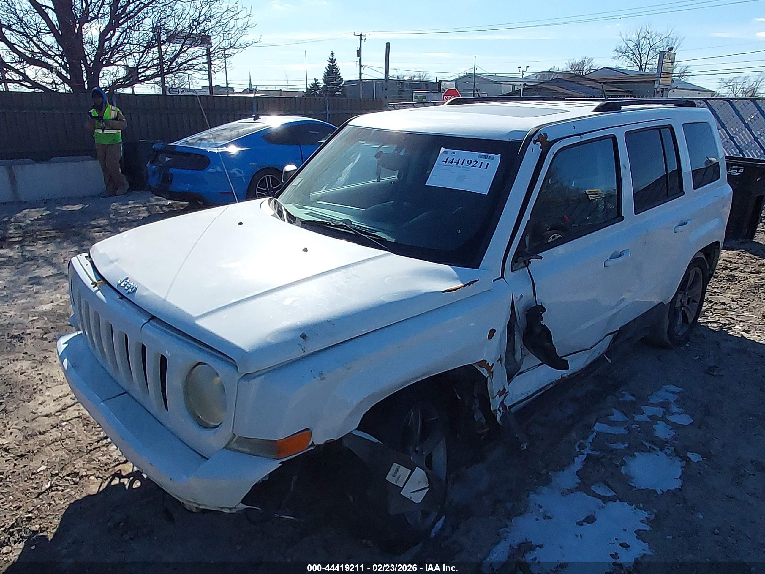 2015 Jeep Patriot High Altitude Edition Белый vin: 1C4NJRFB2FD217826