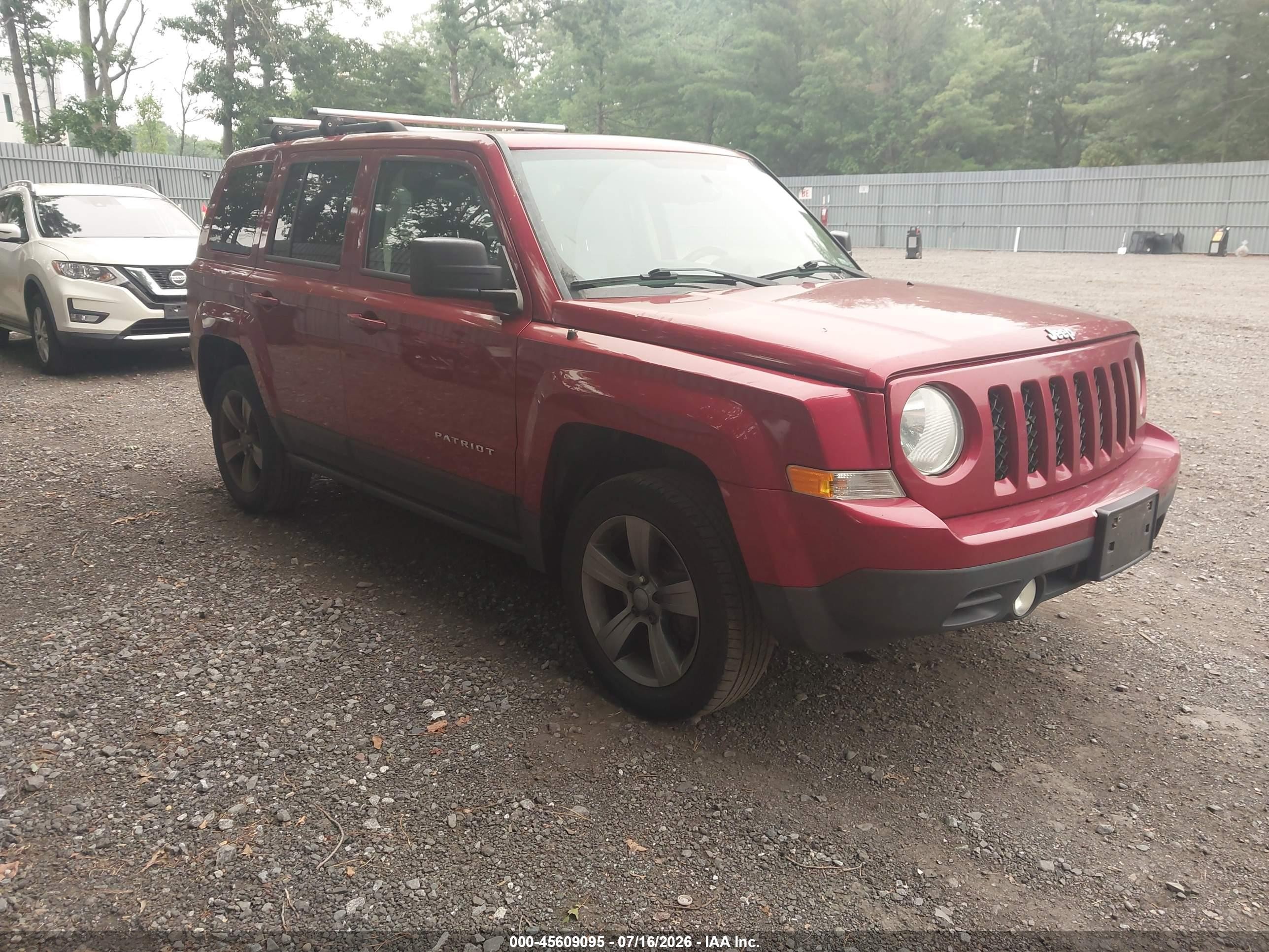 2015 Jeep Patriot High Altitude Edition Красный vin: 1C4NJRFB2FD272616